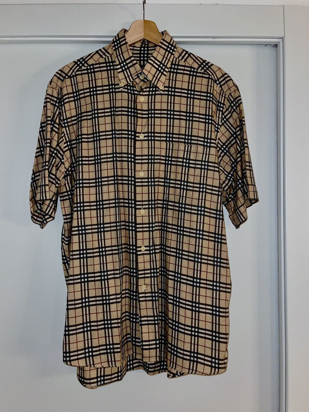 Burberry Burberry Shirt short arms 41 size Size US XL / EU 56 / 4 - 1 Thumbnail