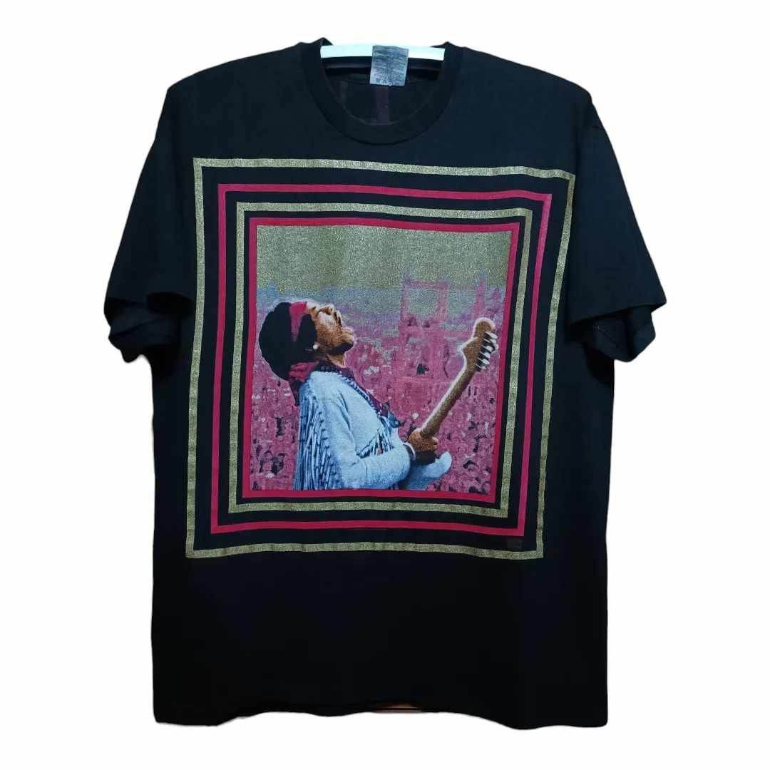 image of Jimi Hendrix x Vintage Jimihendrix 90's in Black, Men's (Size XL)