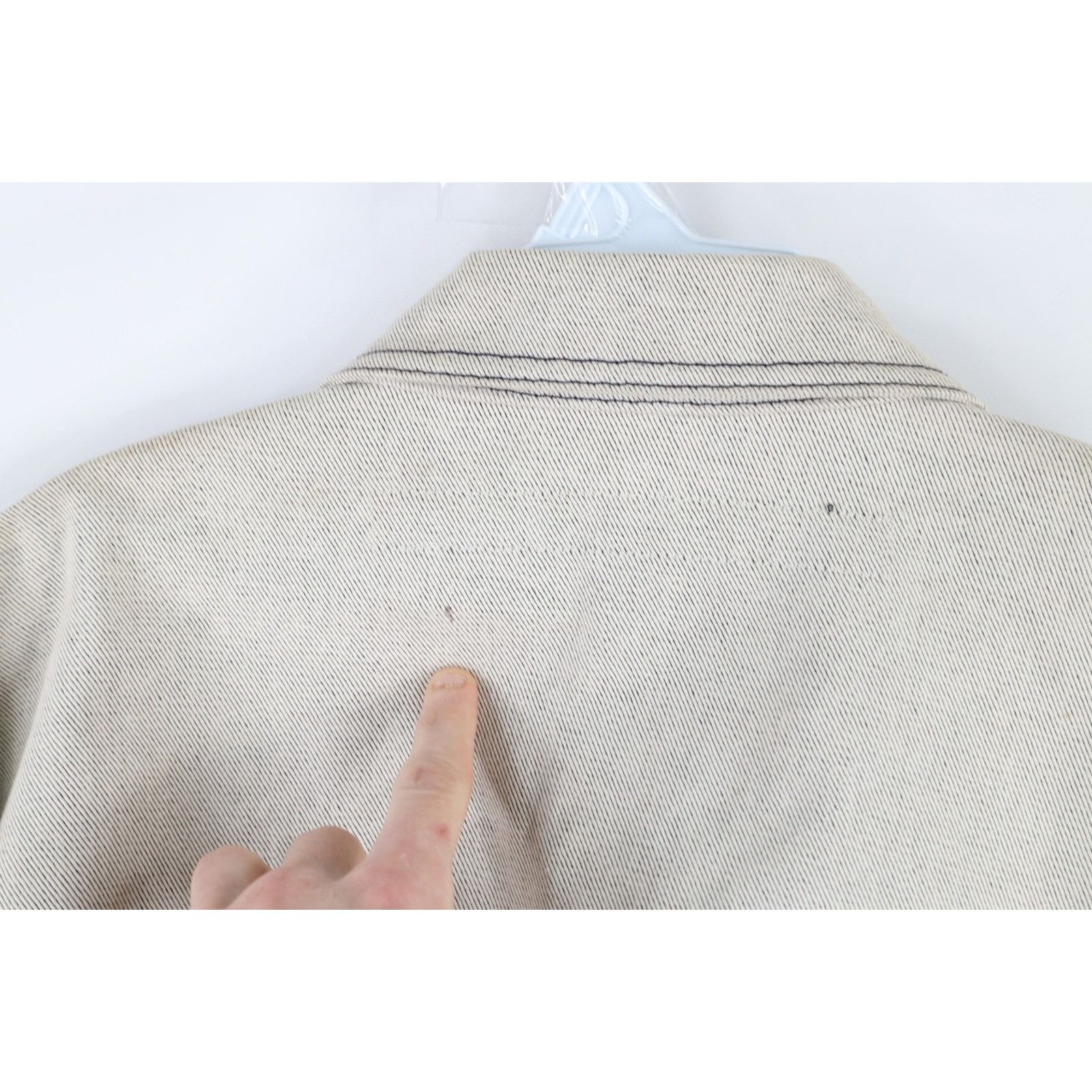 Marithe + Francois Girbaud × Vintage NOS Vintage 90s Marithe Francois Girbaud Denim Jean Jacket Size US L / EU 52-54 / 3 - 14 Thumbnail