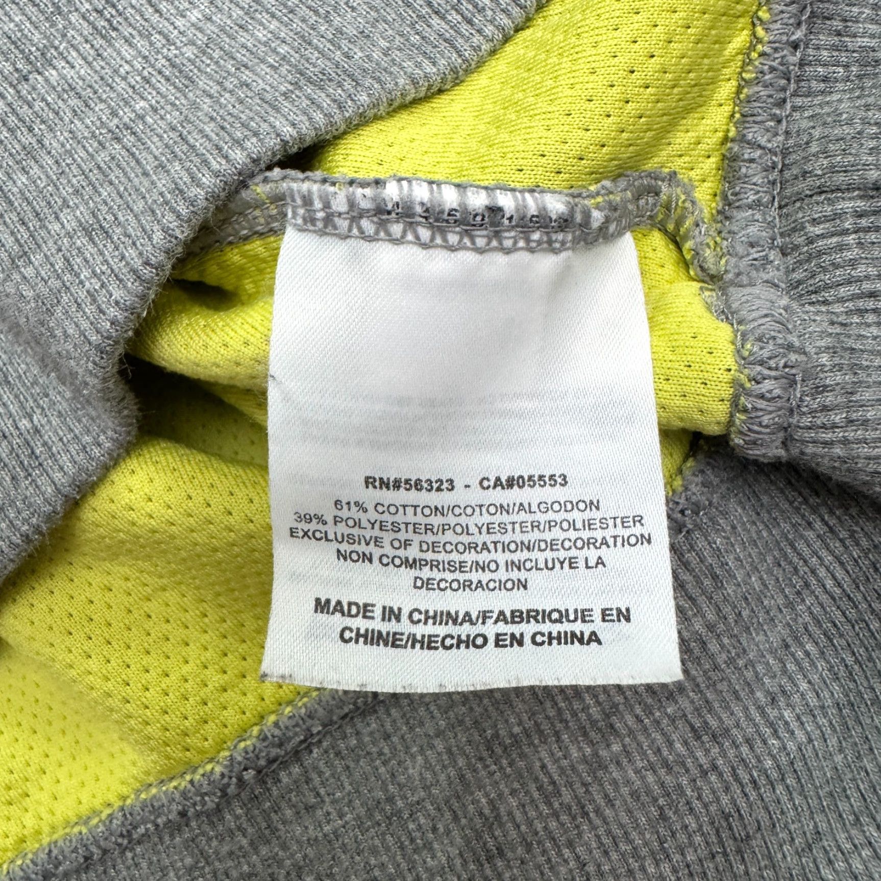 Nike Nike NSW Pullover Sweatshirt Men L Gray Crew Neck Casu al Active Size US L / EU 52-54 / 3 - 7 Thumbnail