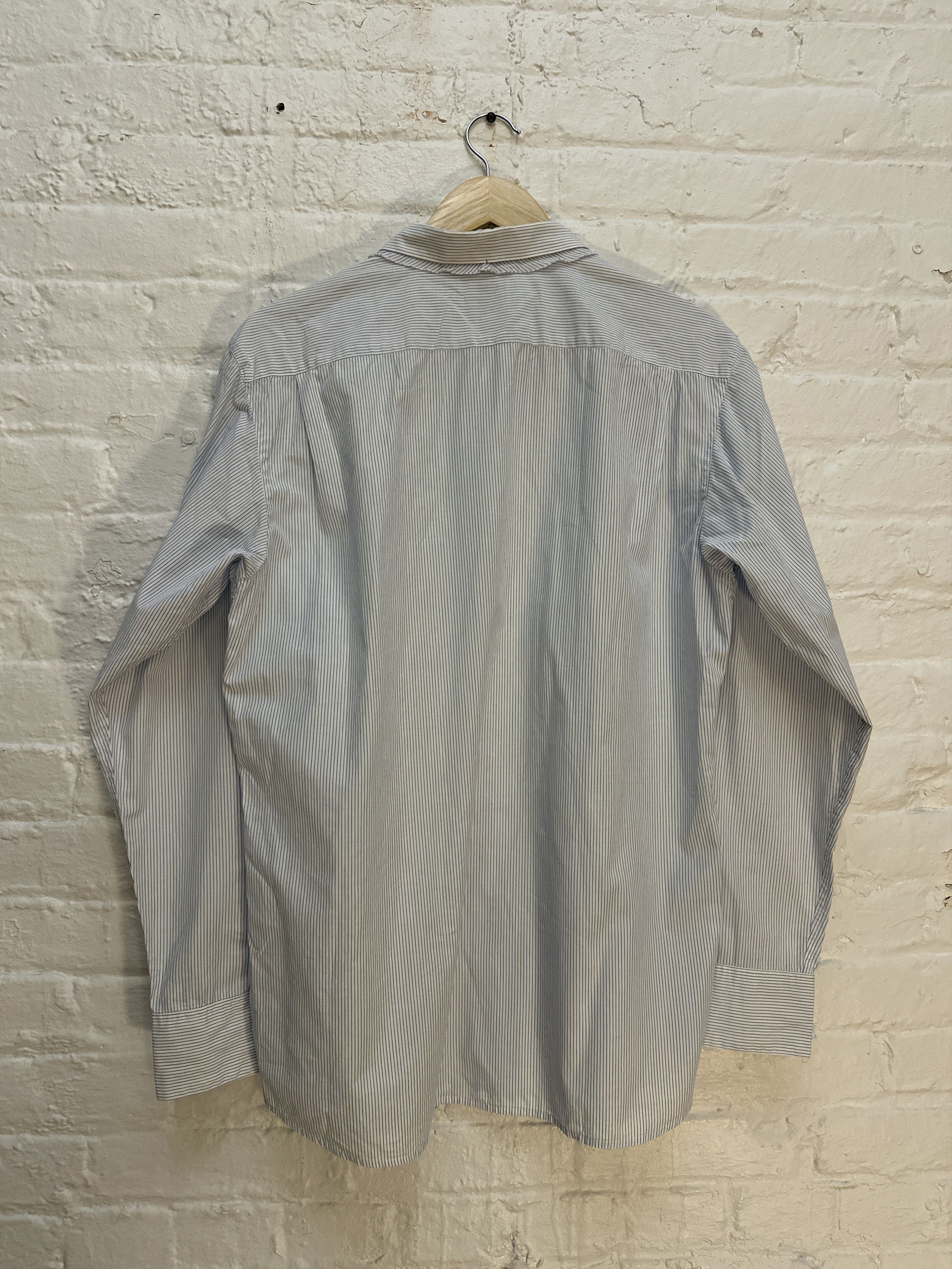 Yohji Yamamoto Yohji Yamamoto AAR Striped Button Up Shirt Size US M / EU 48-50 / 2 - 5 Thumbnail