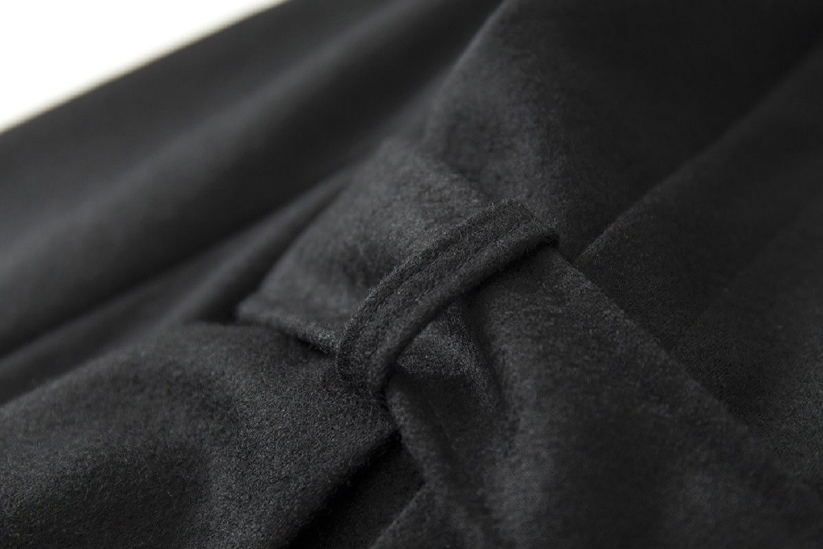 Other Black Mid-Length Wool Blend Coat Size S / US 4 / IT 40 - 7 Thumbnail