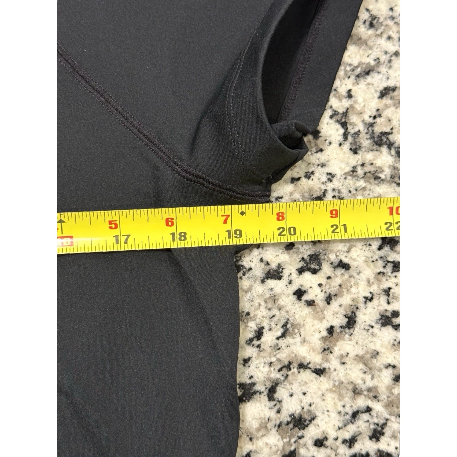 Nike Nike Pro Dri-FIT Cropped T-Shirt Women XL Black Short Sleeve Crew Neck Activewear Shirt Size XL / US 12-14 / IT 48-50 - 3 Thumbnail
