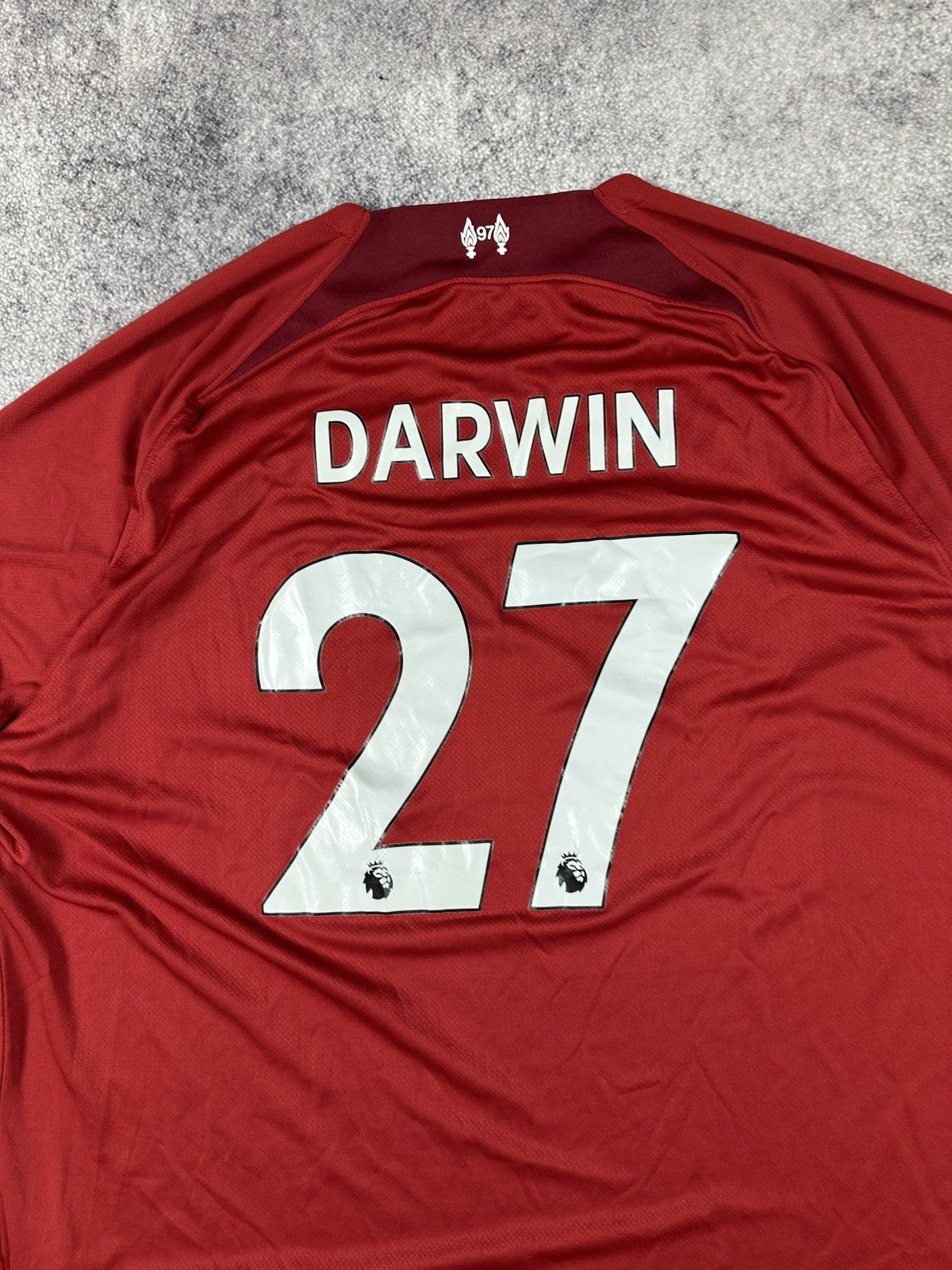 Nike Nike Liverpool 27 Darwin Soccer Jersey Football Rare 3XL Y2K Size US XXL / EU 58 / 5 - 2 Thumbnail