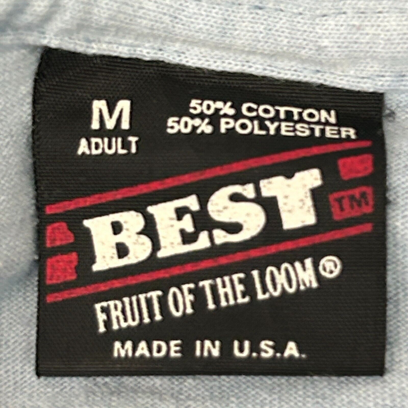 Fruit Of The Loom Vintage 90s Geneva Indiana T Shirt Limberlost Wabash Blue S Size US S / EU 44-46 / 1 - 6 Thumbnail