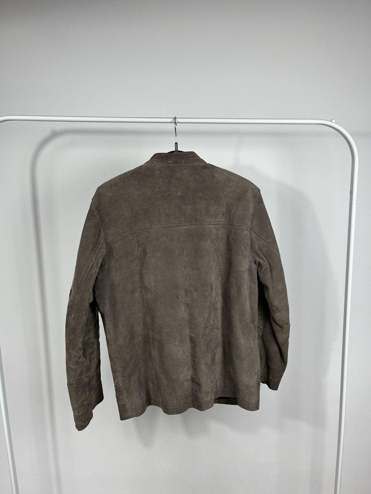 Leather RDX Brown Suede Leather Biker Jacket Racer Moto Men Size M Size US M / EU 48-50 / 2 - 13 Thumbnail