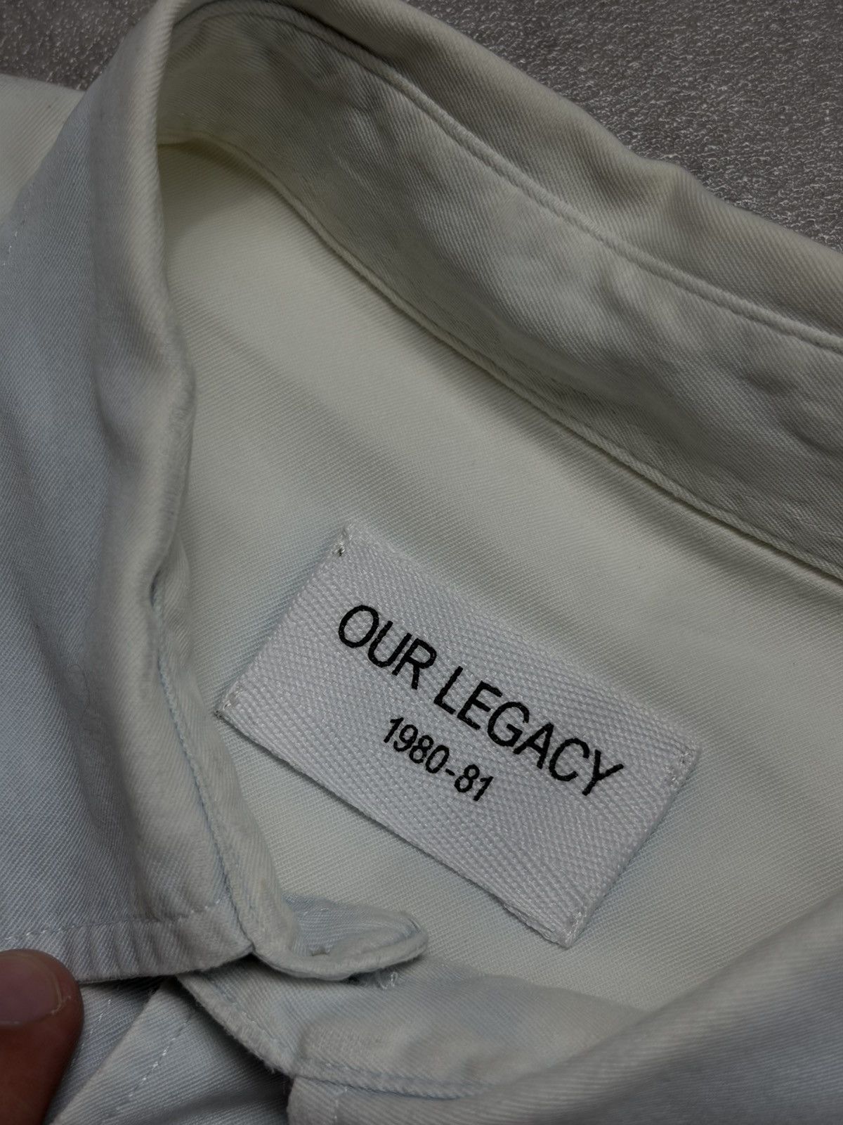 Our Legacy Our Legacy 1980-81 Mens Vintage Shirt Avantgarde y2k Size US M / EU 48-50 / 2 - 6 Thumbnail