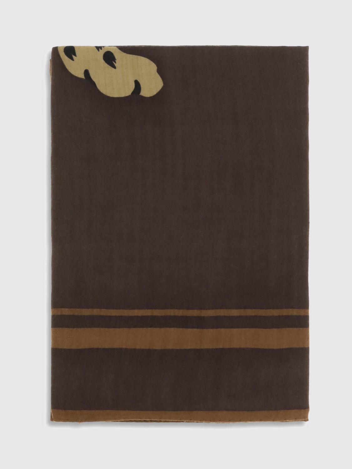 Saint Laurent Paris Saint Laurent Scarf Woman Brown Size ONE SIZE - 1 Thumbnail