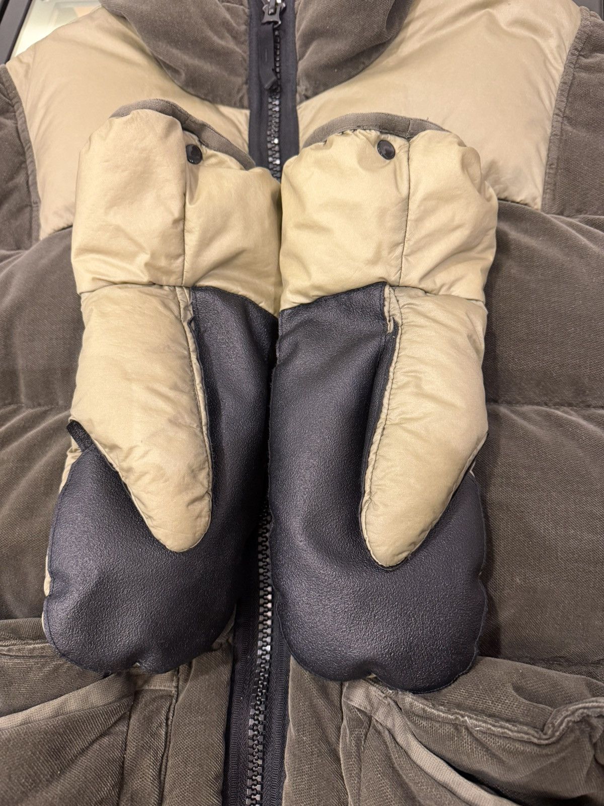 Stone Island Stone Island Cotton Velvet Down Puffer Jacket Size US L / EU 52-54 / 3 - 3 Thumbnail
