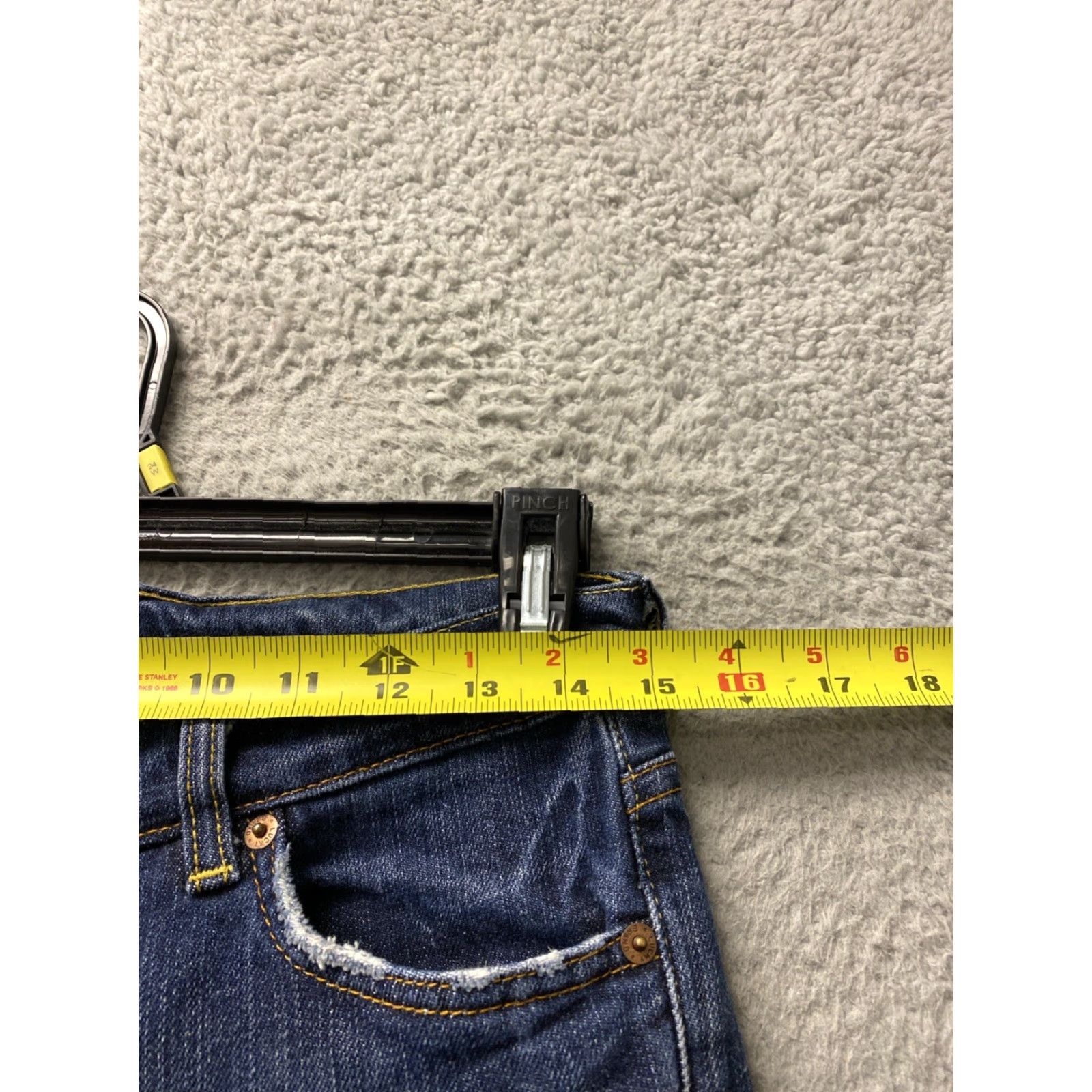 Lucky Brand Lucky Brand Jeans Women Flared Low Rise Blue Dungarees 8/29 30x33 Women Mens Girls? Size 30" / US 8 / IT 44 - 6 Thumbnail