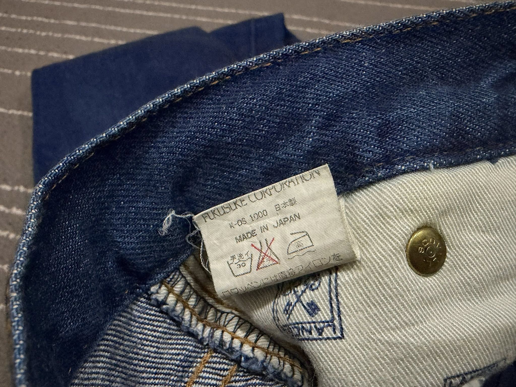 Lancel luxury denim LANCEL PARIS indigo japan W 38 3159 Size US 38 / EU 54 - 12 Thumbnail