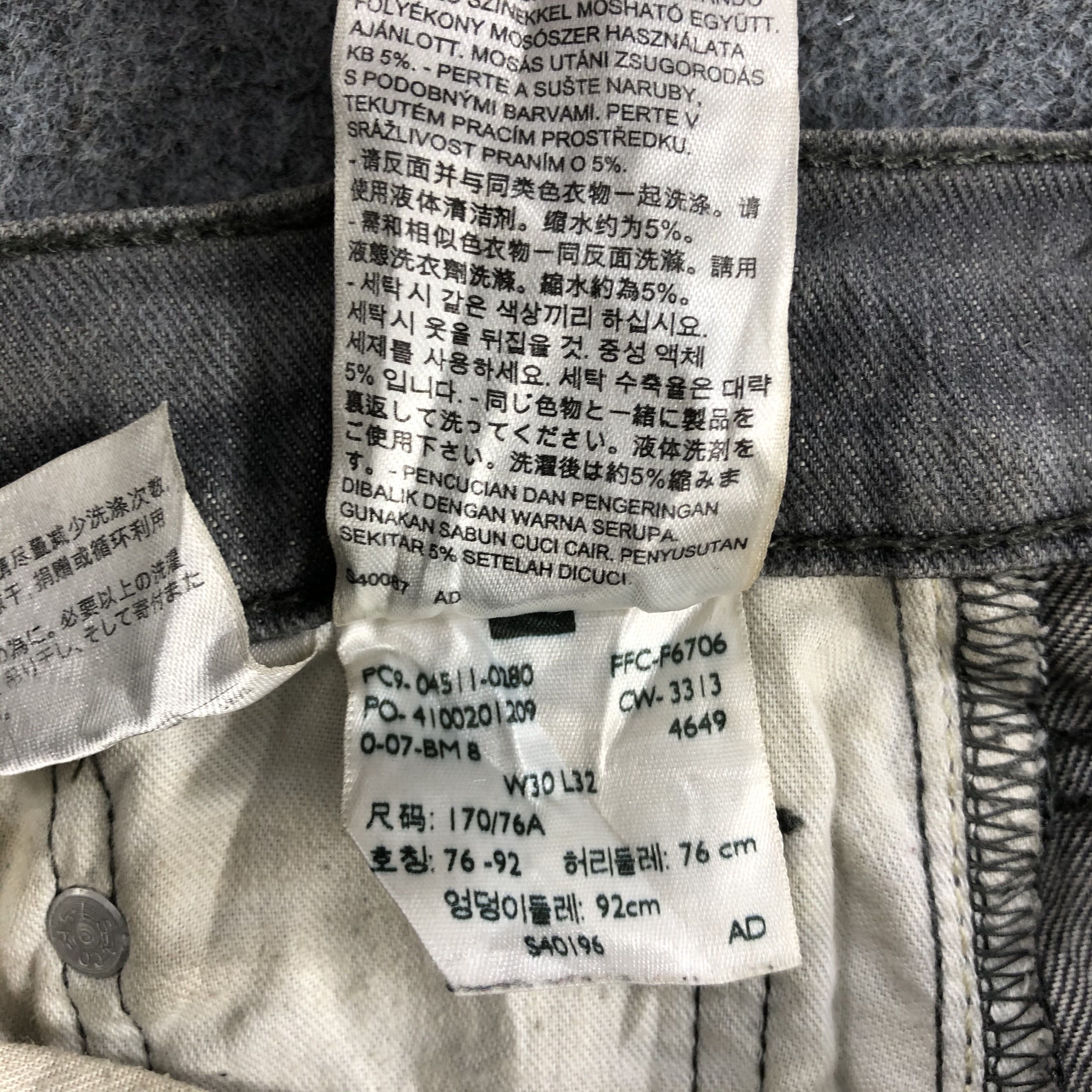 Levi's Vintage Levis 511 Earth Tone Jeans-J2011 Size US 32 / EU 48 - 11 Thumbnail