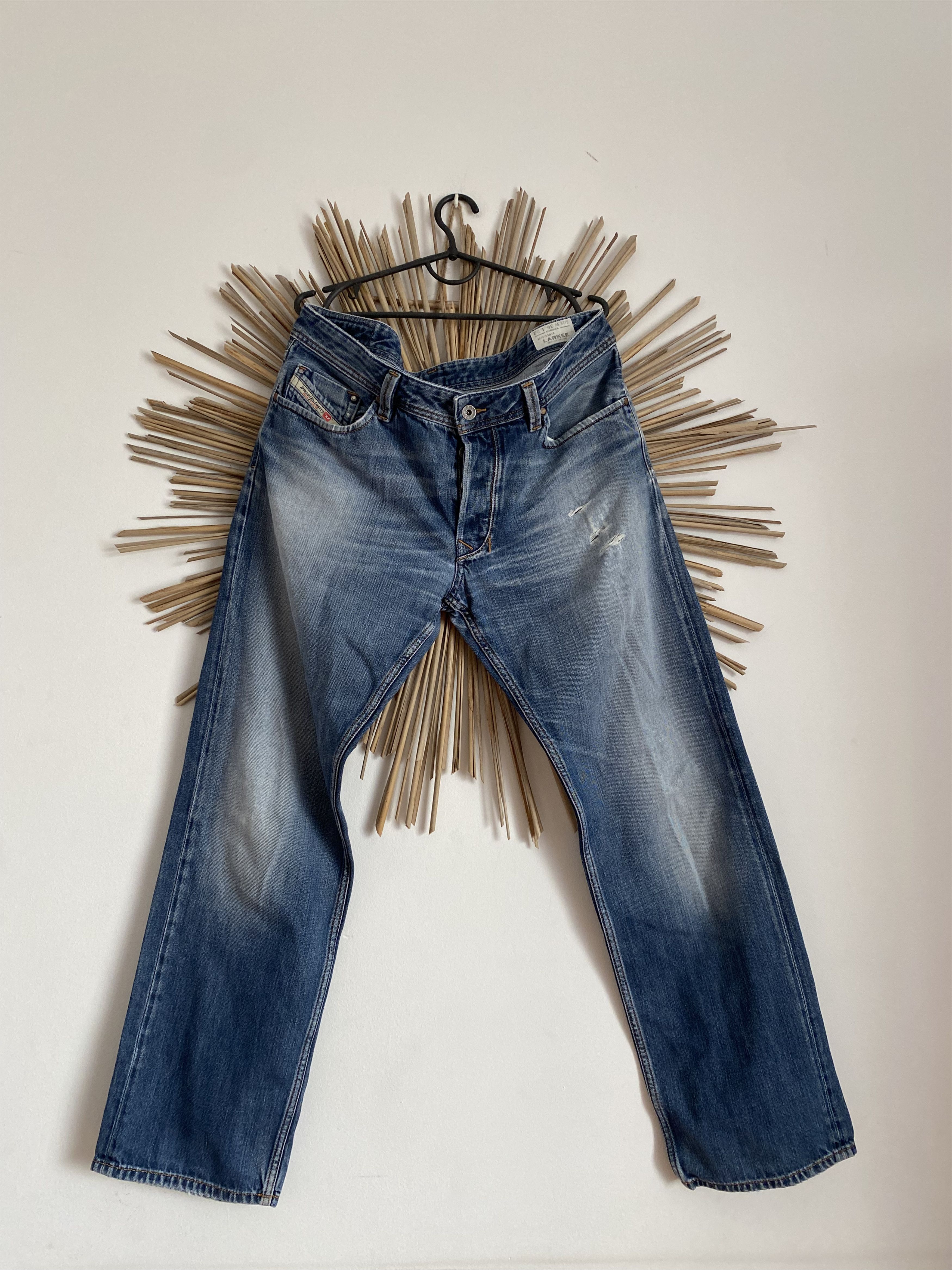 Diesel Vintage Diesel Jeans Distressed Wash Japanese Crazy y2k 90s Size US 36 / EU 52 - 2 Thumbnail