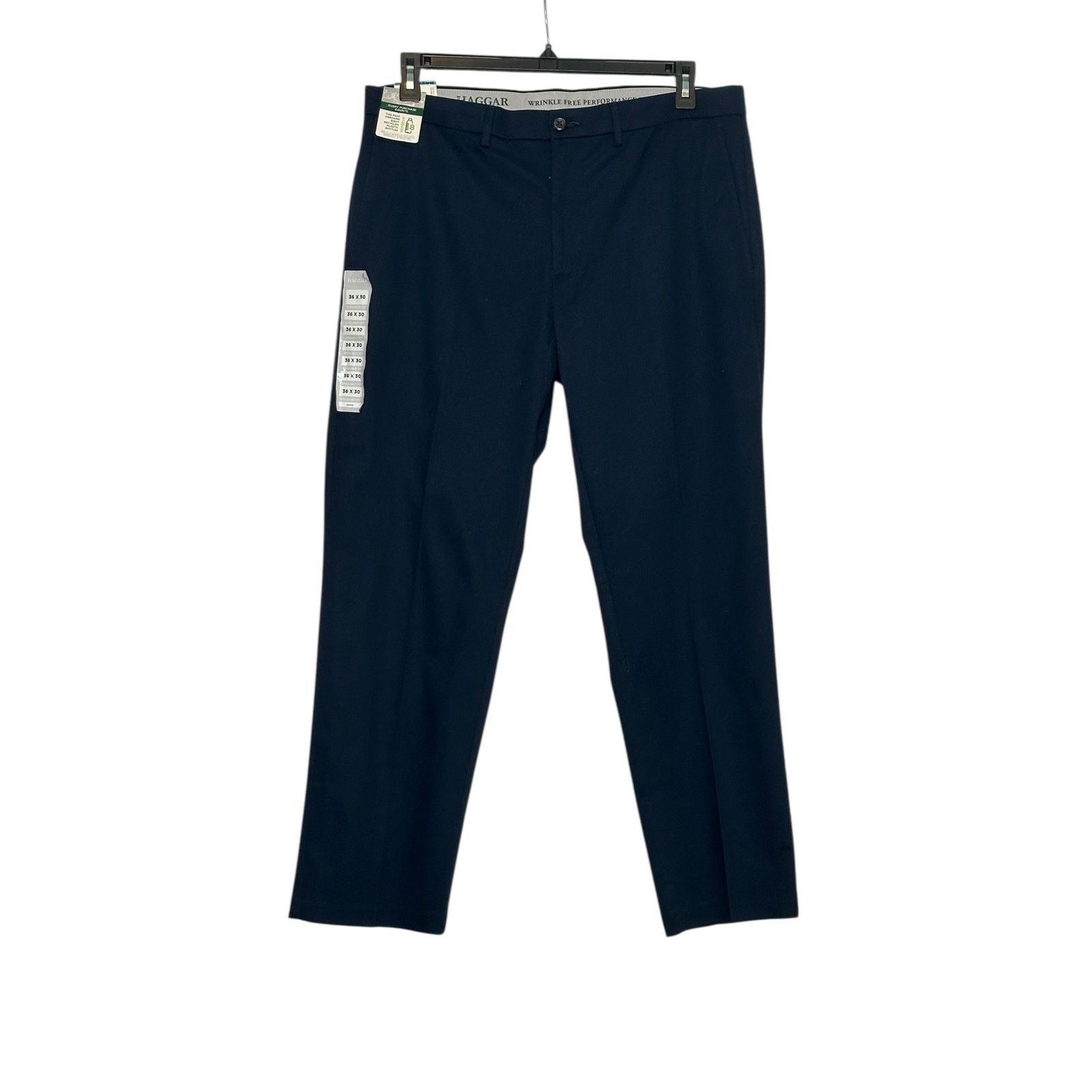 Haggar Haggar blue wrinkle free performance khaki pants size 36 Size US 36 / EU 52 - 13 Thumbnail