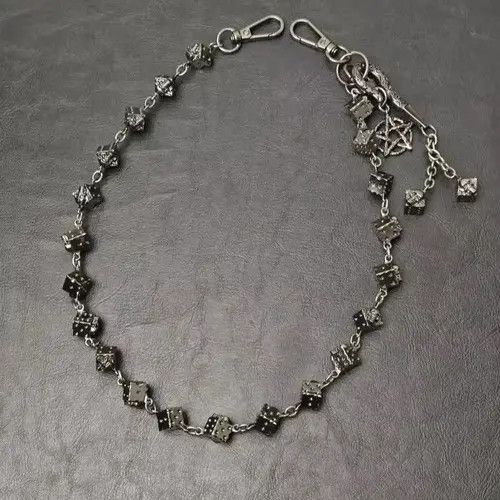 Japanese Brand Dice Motor Rock Wallet Chain Size ONE SIZE - 1 Thumbnail