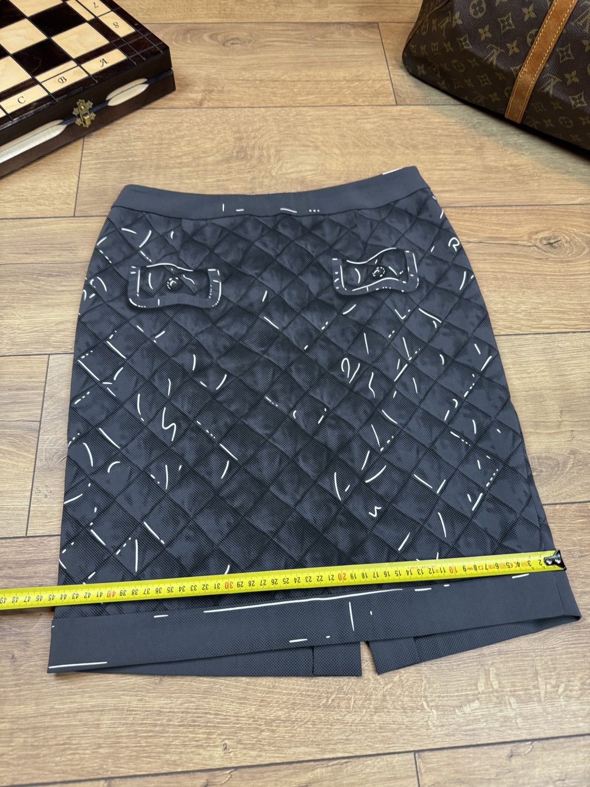Moschino Vintage skirt Moschino Italy 00s original Size 28" / US 6 / IT 42 - 4 Thumbnail