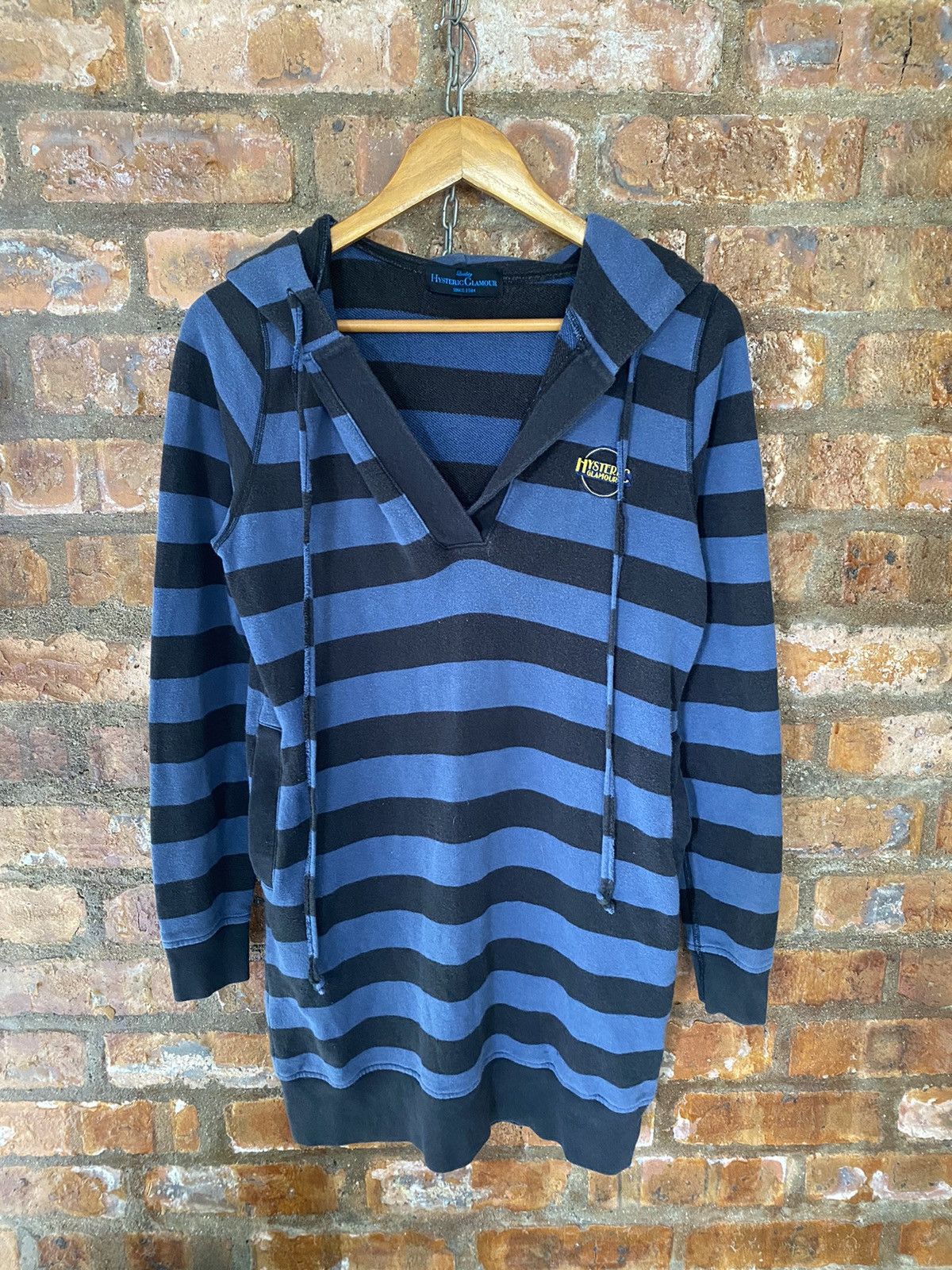 Hysteric Glamour Hysteric Stripe Prisoners border long hoodie Size M / US 6-8 / IT 42-44 - 2 Thumbnail