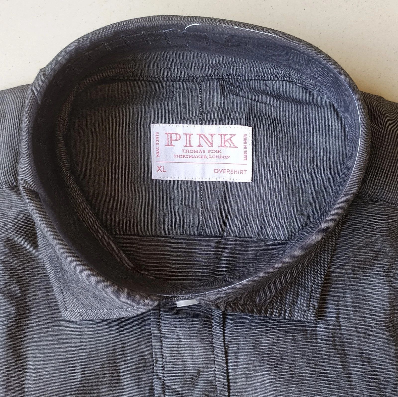 Thomas Pink Thomas Pink Loose Fit Chambray Denim Utility Shirt T 98 Size US XL / EU 56 / 4 - 3 Thumbnail
