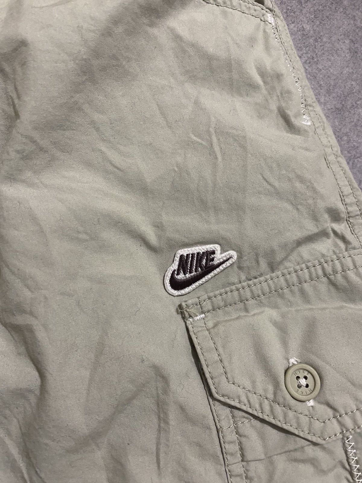 Nike × Vintage Vintage Nike Cargo Shorts Lightweight Size US 30 / EU 46 - 7 Thumbnail