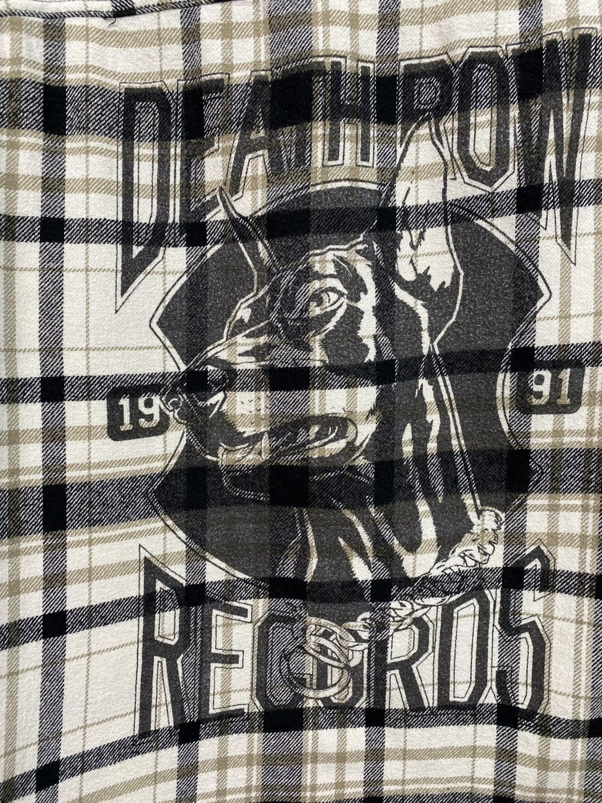Other Death Row Records flannel shirt M size men big logo Size US M / EU 48-50 / 2 - 4 Thumbnail