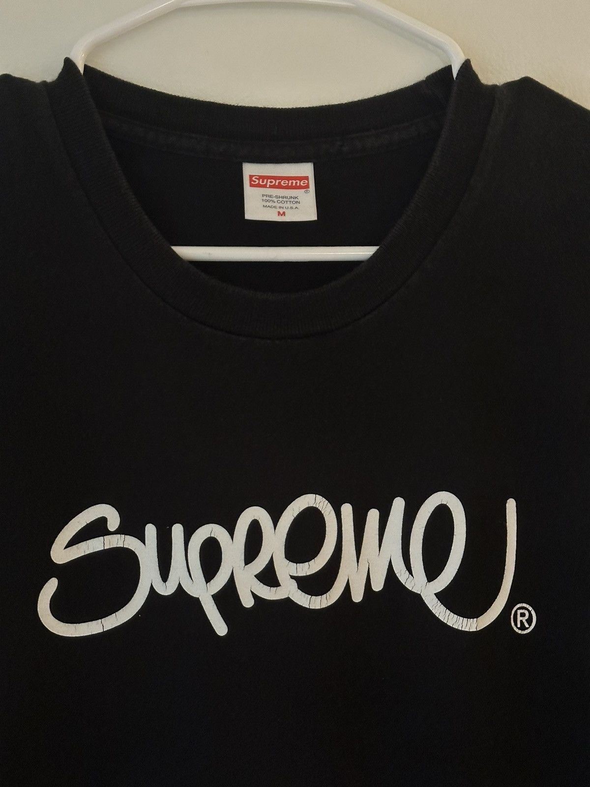 Supreme Supreme Handstyle Tee Size US M / EU 48-50 / 2 - 2 Thumbnail