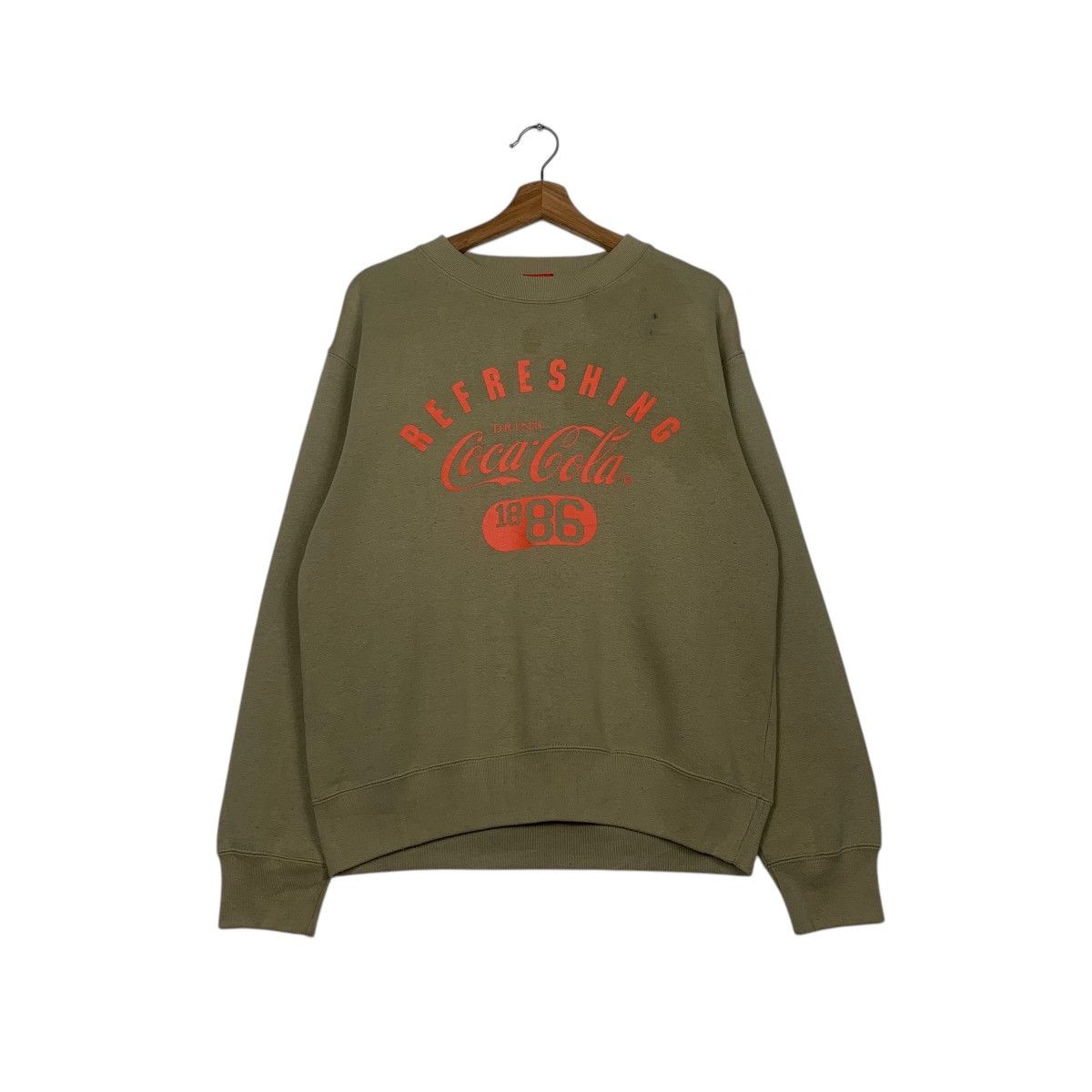Coca Cola Vintage Coca Cola Drinks Crewneck Sweatshirt Size US M / EU 48-50 / 2 - 1 Thumbnail