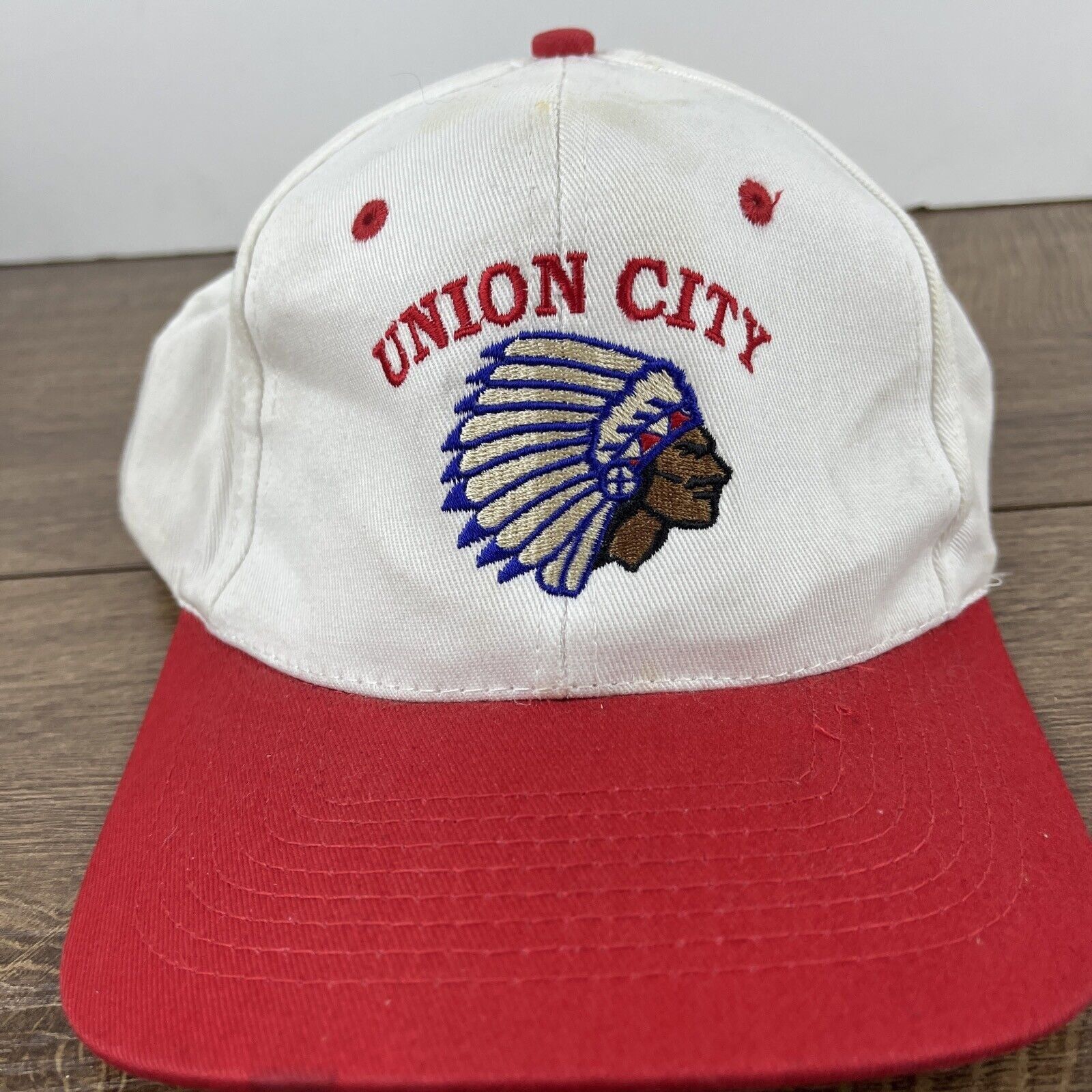 Other Union City Basketball Hat White Hat Adjustable Snapback Unio Size ONE SIZE - 6 Thumbnail
