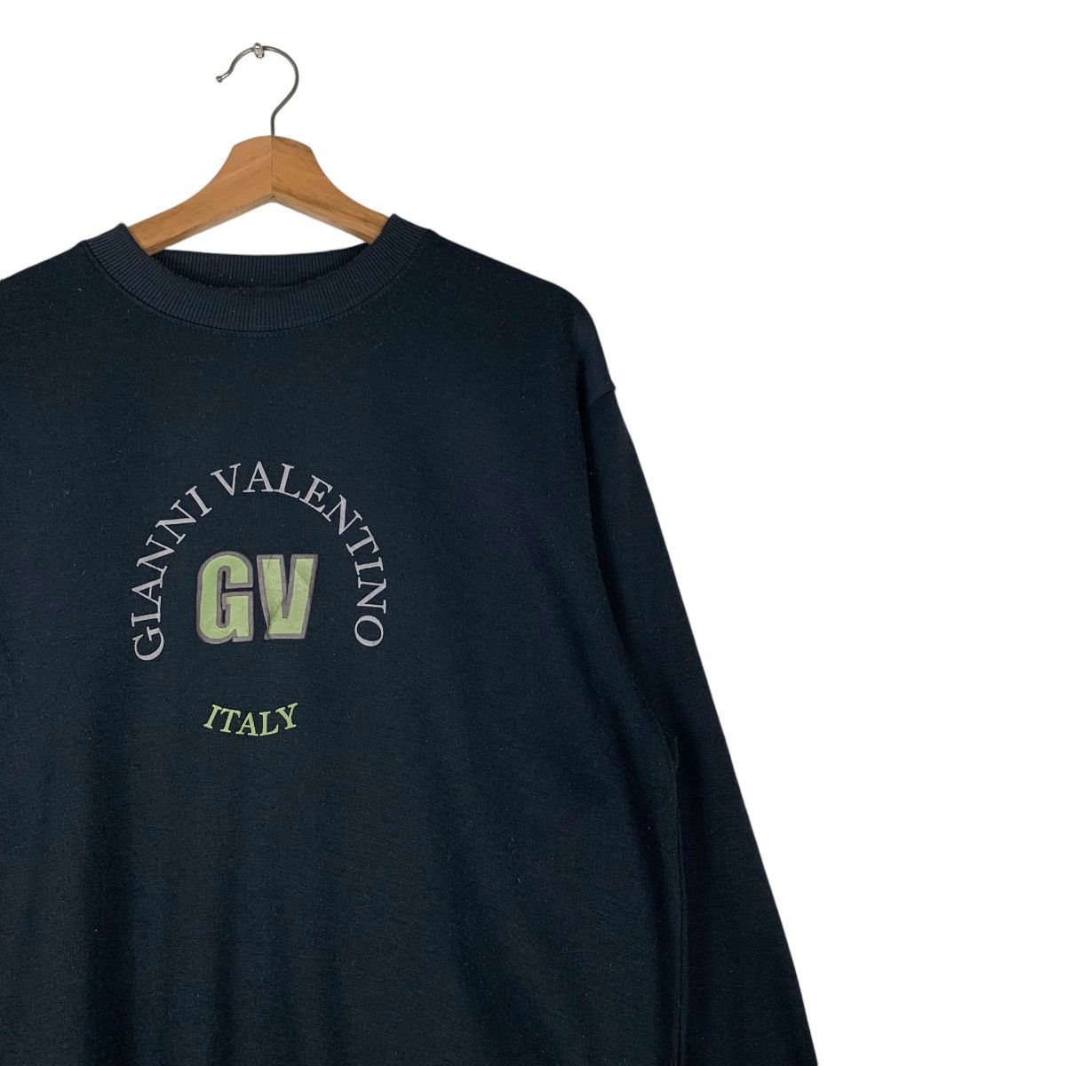 Gianni Valentino GIANNI VALENTINO Big Logo Crewneck Sweatshirt #1365-C62 Size US L / EU 52-54 / 3 - 5 Thumbnail