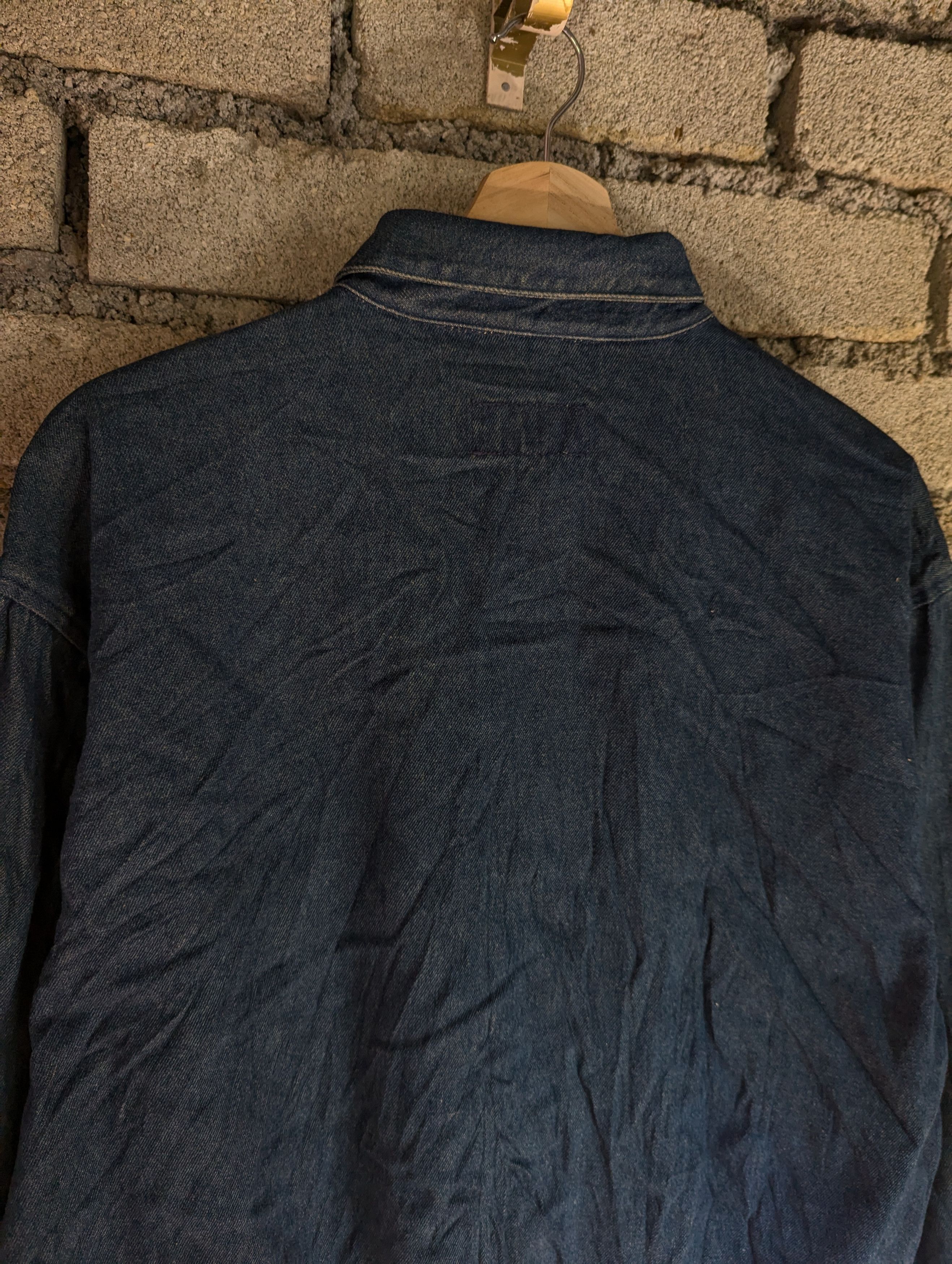 Beverly Hills Polo Club × Polo Ralph Lauren POLO COUNTY TRUE VINTAGE BOMBER DENIM JACKET Size US L / EU 52-54 / 3 - 5 Thumbnail