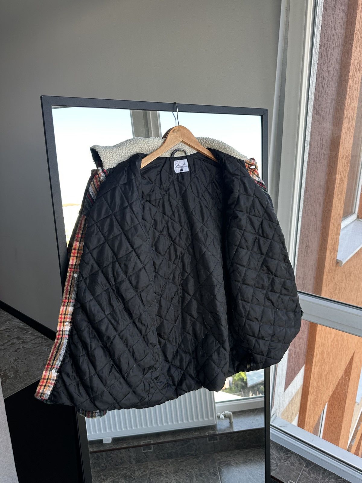 Karl Kani Karl Kani Checkered Heavy Sherpa Jacket Sz S Size US S / EU 44-46 / 1 - 6 Thumbnail