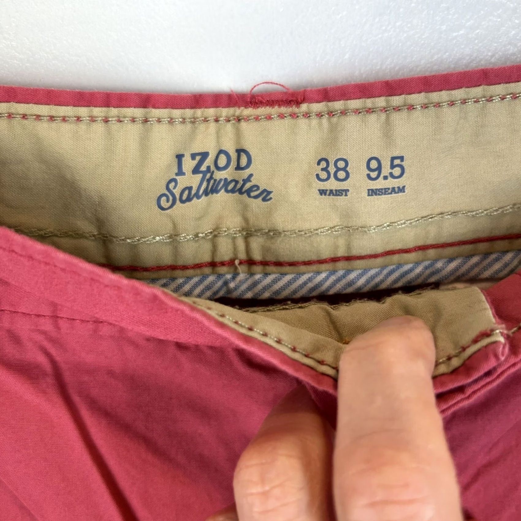 Izod IZOD Saltwater Shorts Men 38 Casual Flat Front Lightweight Pockets Lot of 2 Flaw Size US 40 / EU 56 - 5 Thumbnail