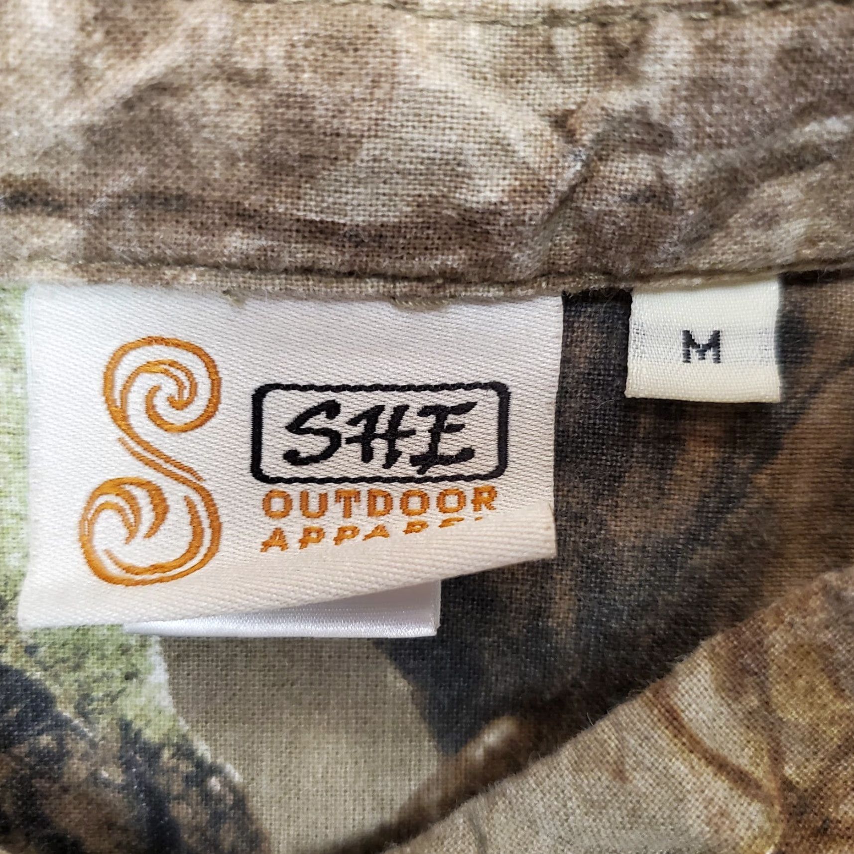 Realtree VINTAGE She Outdoor Apparel Camo Shirt Womens Medium Realtree Camoflage Long Sleeve Camo Size M / US 6-8 / IT 42-44 - 5 Thumbnail