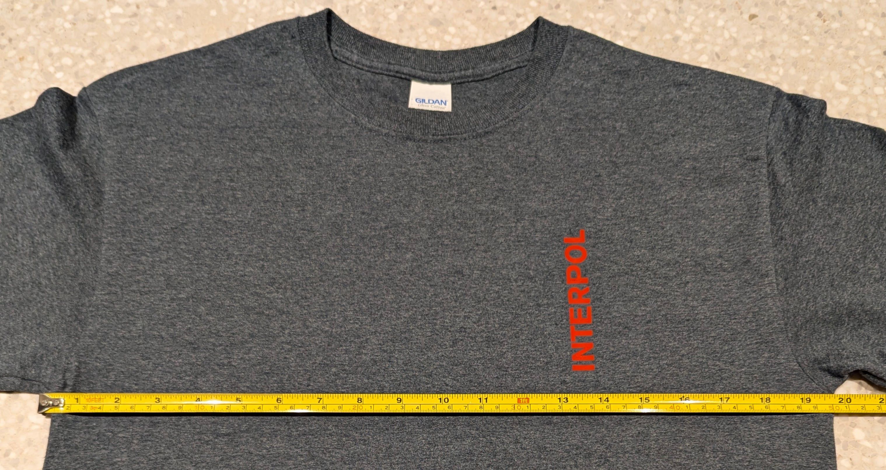 Gildan INTERPOL MARAUDER CONCERT TOUR T-SHIRT - ANTICS - ORIGINAL Size US M / EU 48-50 / 2 - 6 Thumbnail