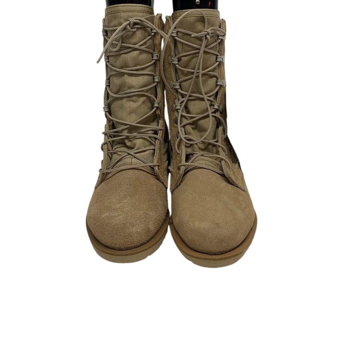 Belleville Belleville Beige Leather Steel-Toed Hot Weather Combat Boot Size US 7.5 / EU 40-41 - 2 Thumbnail