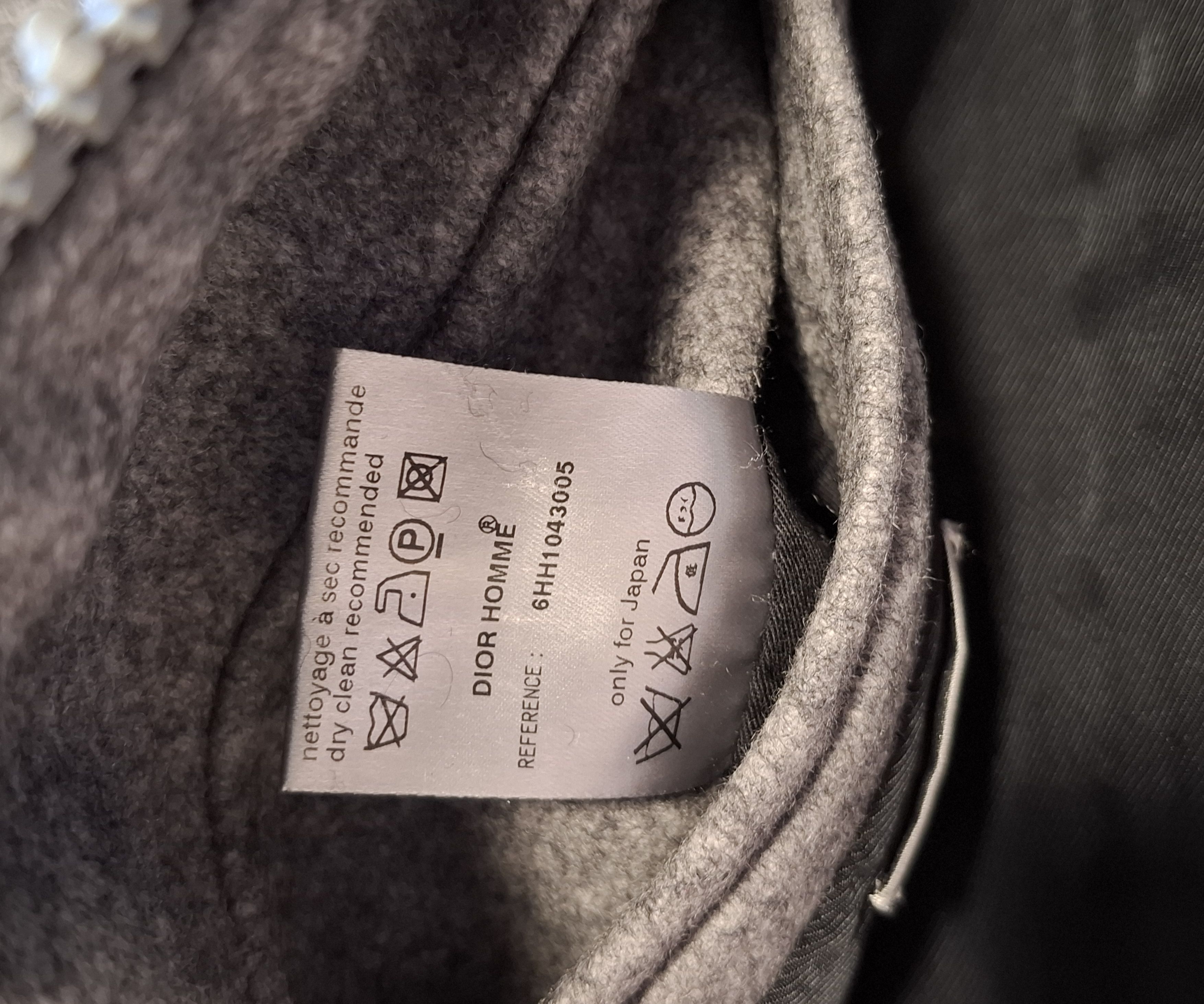 Dior × Hedi Slimane Dior Homme wool jacket Size US M / EU 48-50 / 2 - 6 Thumbnail