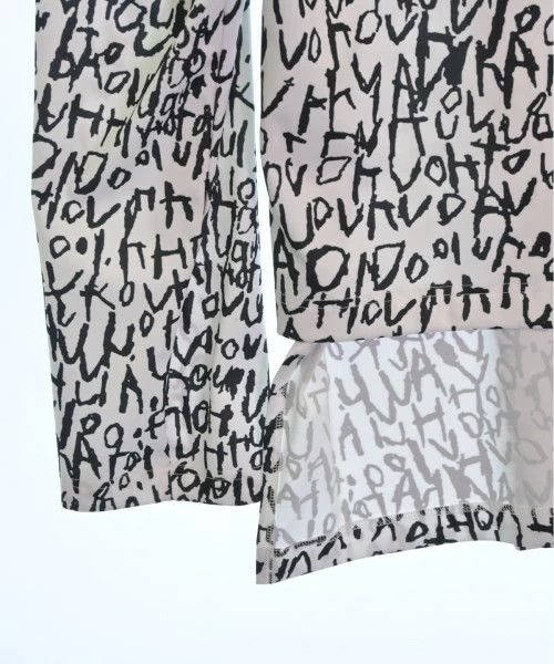Comme des Garcons Homme Plus T-Shirtall-over pattern polyester long sleeve White x Black Size US M / EU 48-50 / 2 - 5 Thumbnail