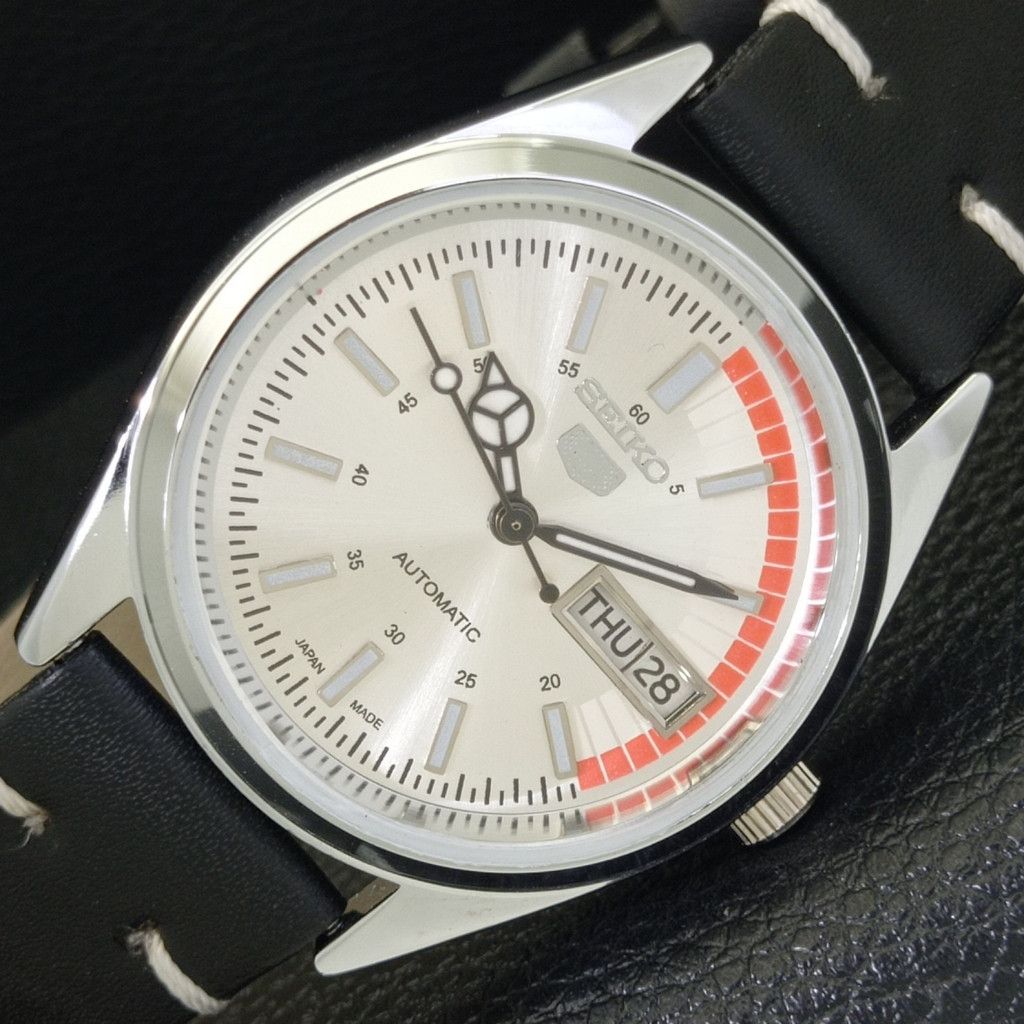 Seiko REFURBISHED VINTAGE SEIKO 5 AUTO JAPAN MENS WATCH a440826 Size 38 - 1 Thumbnail