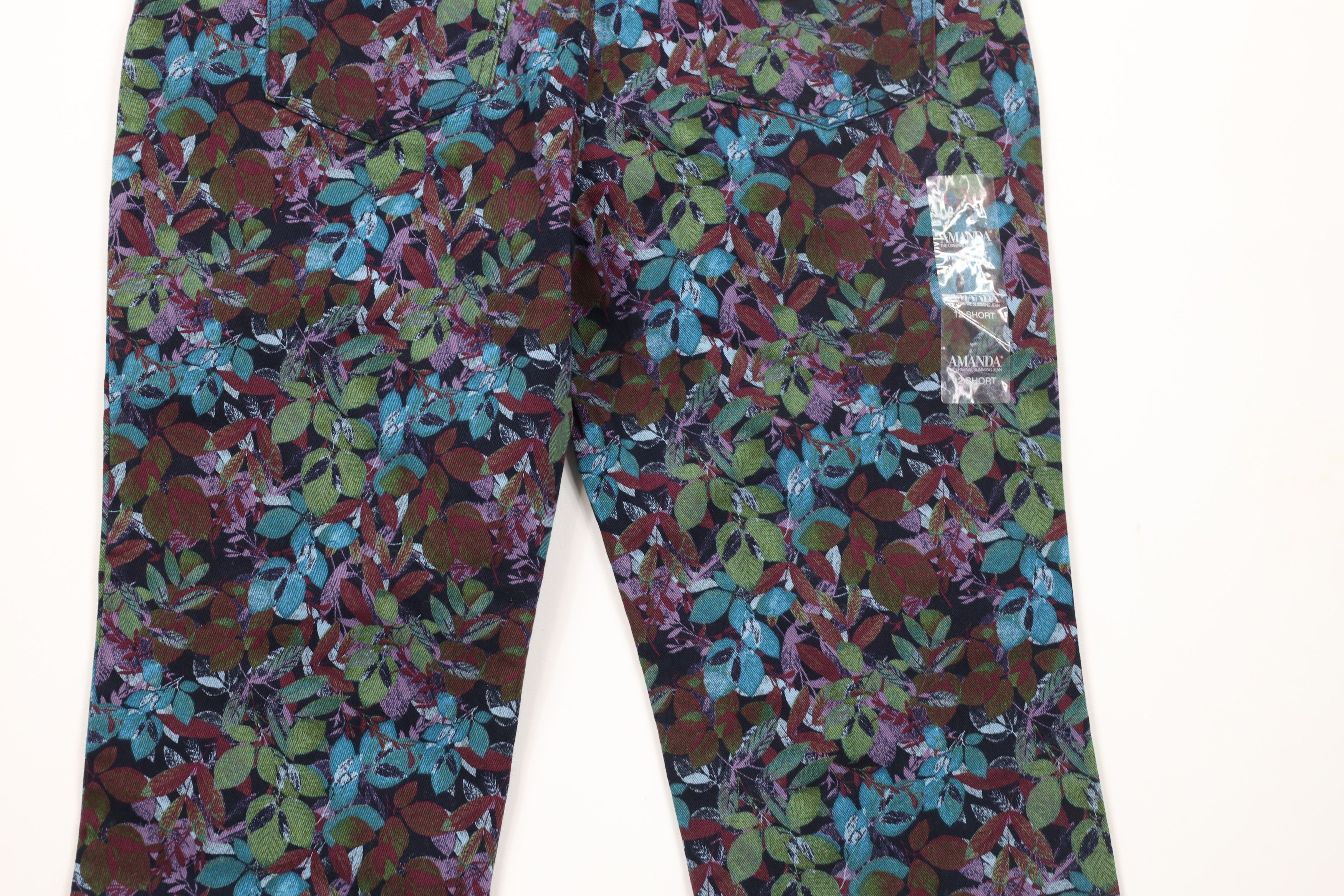Vintage Deadstock Vintage Y2K 90s Streetwear Flower Denim Jeans Size 34" / US 12 / IT 48 - 9 Thumbnail