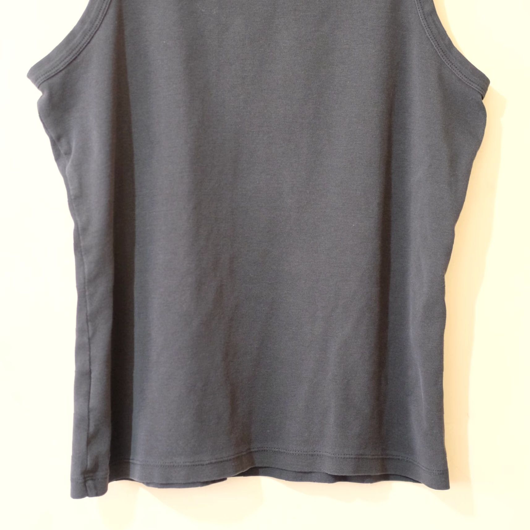 Vintage VINTAGE St Johns Bay Ribbed Tank Top Scoop Neck Stretch Black Women's S #H2-50 Size S / US 4 / IT 40 - 6 Thumbnail