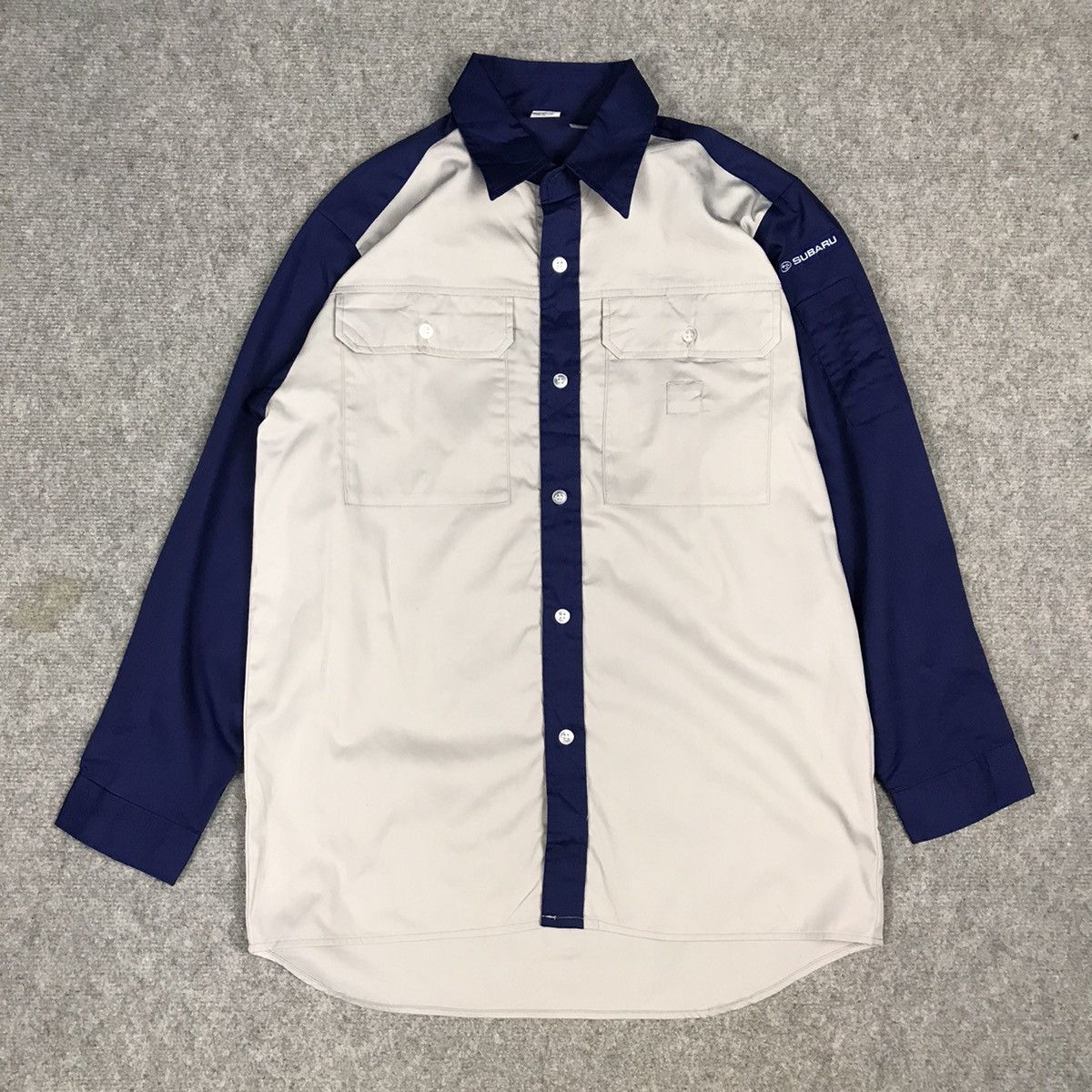 Gear for Sports × Japanese Brand SUBARU RACING BUTTON UP SHIRT Size US L / EU 52-54 / 3 - 4 Thumbnail