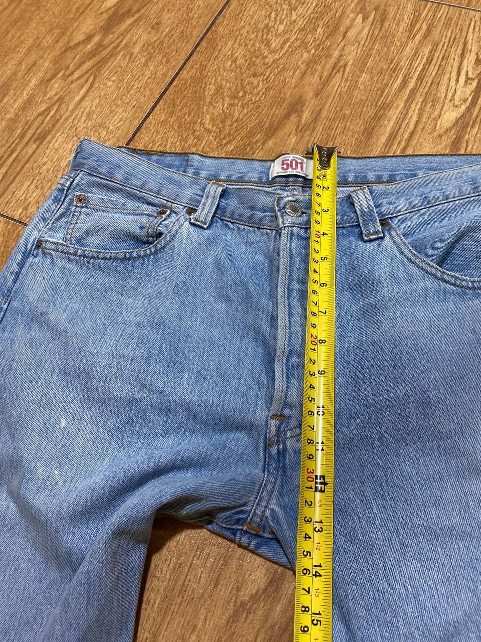 Levi's Original Levi's 501 Distressed jeans Blue Vintage Size US 34 / EU 50 - 15 Thumbnail