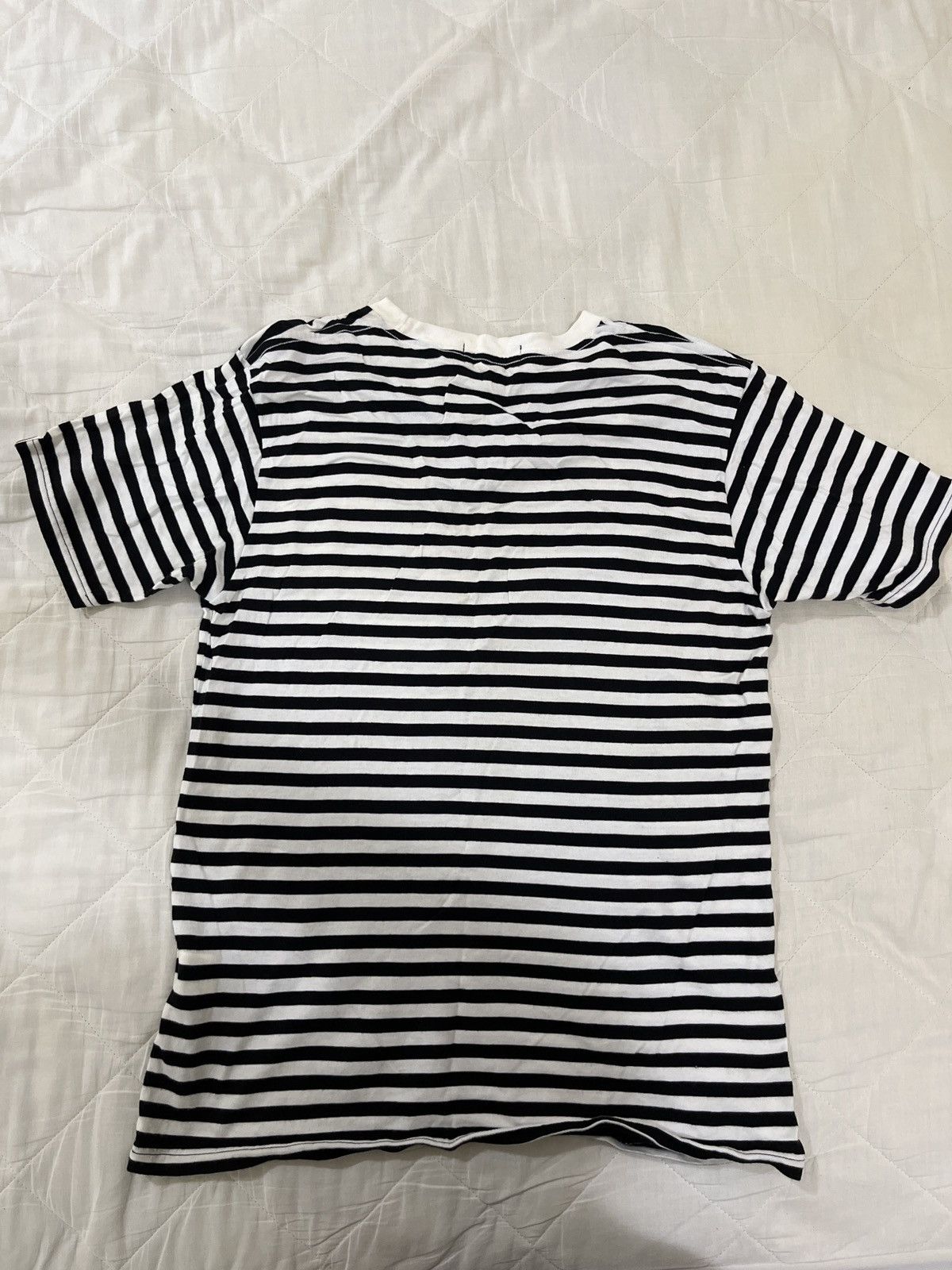 Bape Bape x DSMG Striped Tee Size US M / EU 48-50 / 2 - 2 Thumbnail