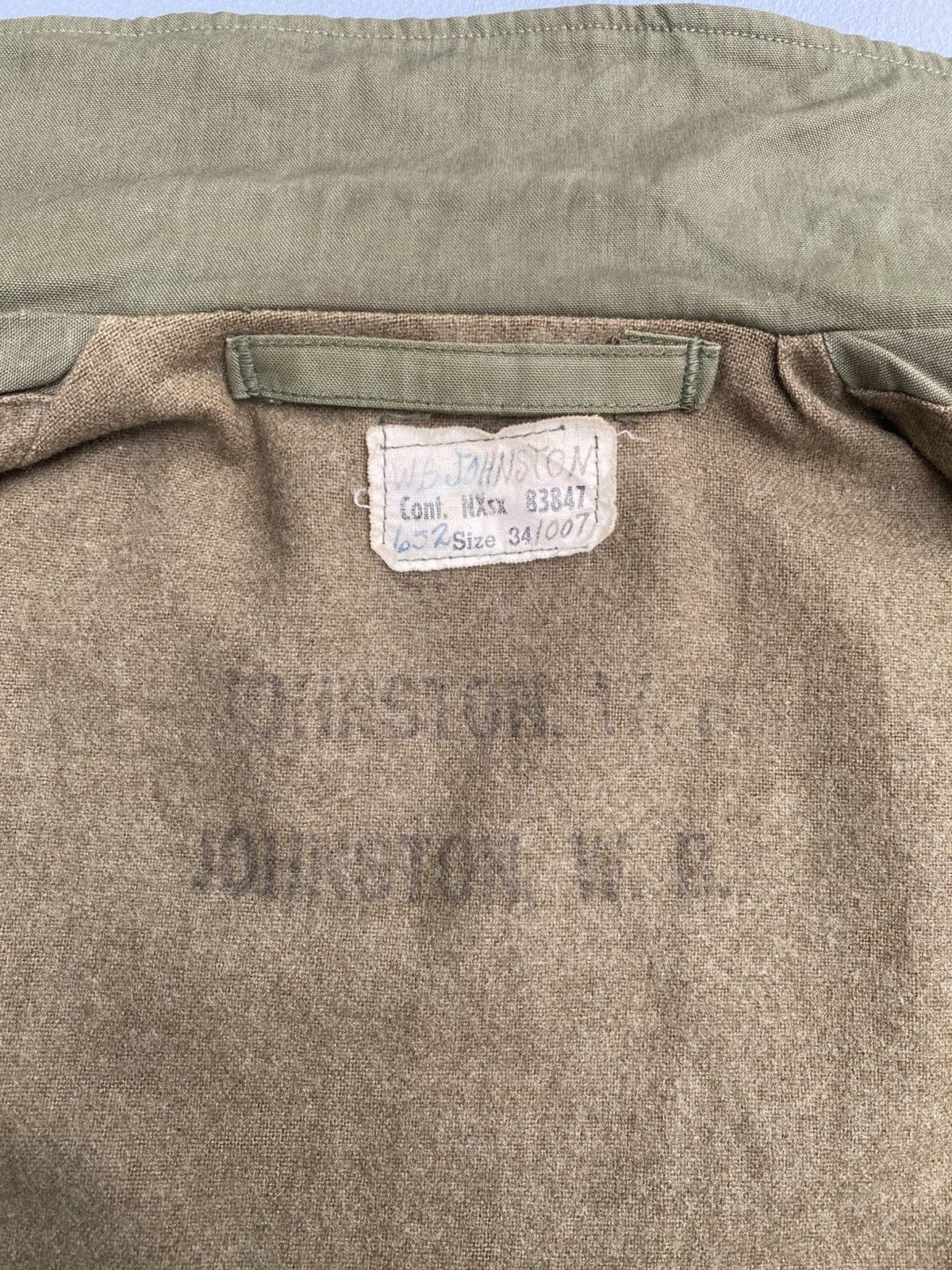 Vintage USN 1944 Field Jacket WW2 N-4 Deck Jacket Size US M / EU 48-50 / 2 - 20 Thumbnail