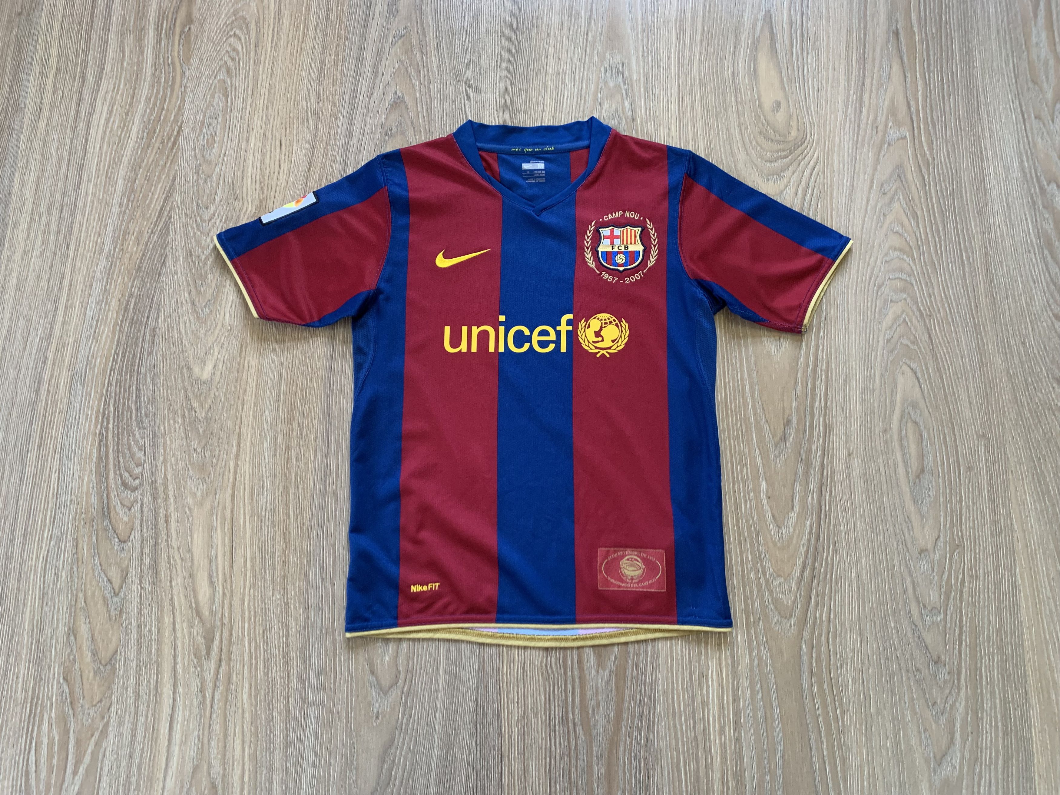 Nike Nike FCB Youth Kids Jersey Size US XXS / EU 40 - 1 Thumbnail