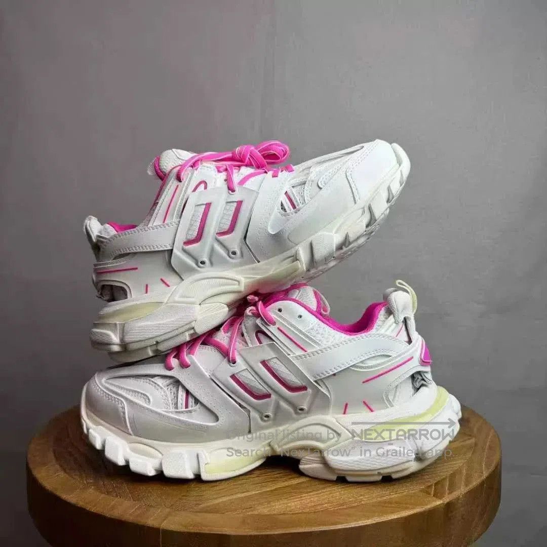 Balenciaga balenciaga track sneakers in pink and white. Size US 6 / IT 36 - 3 Thumbnail