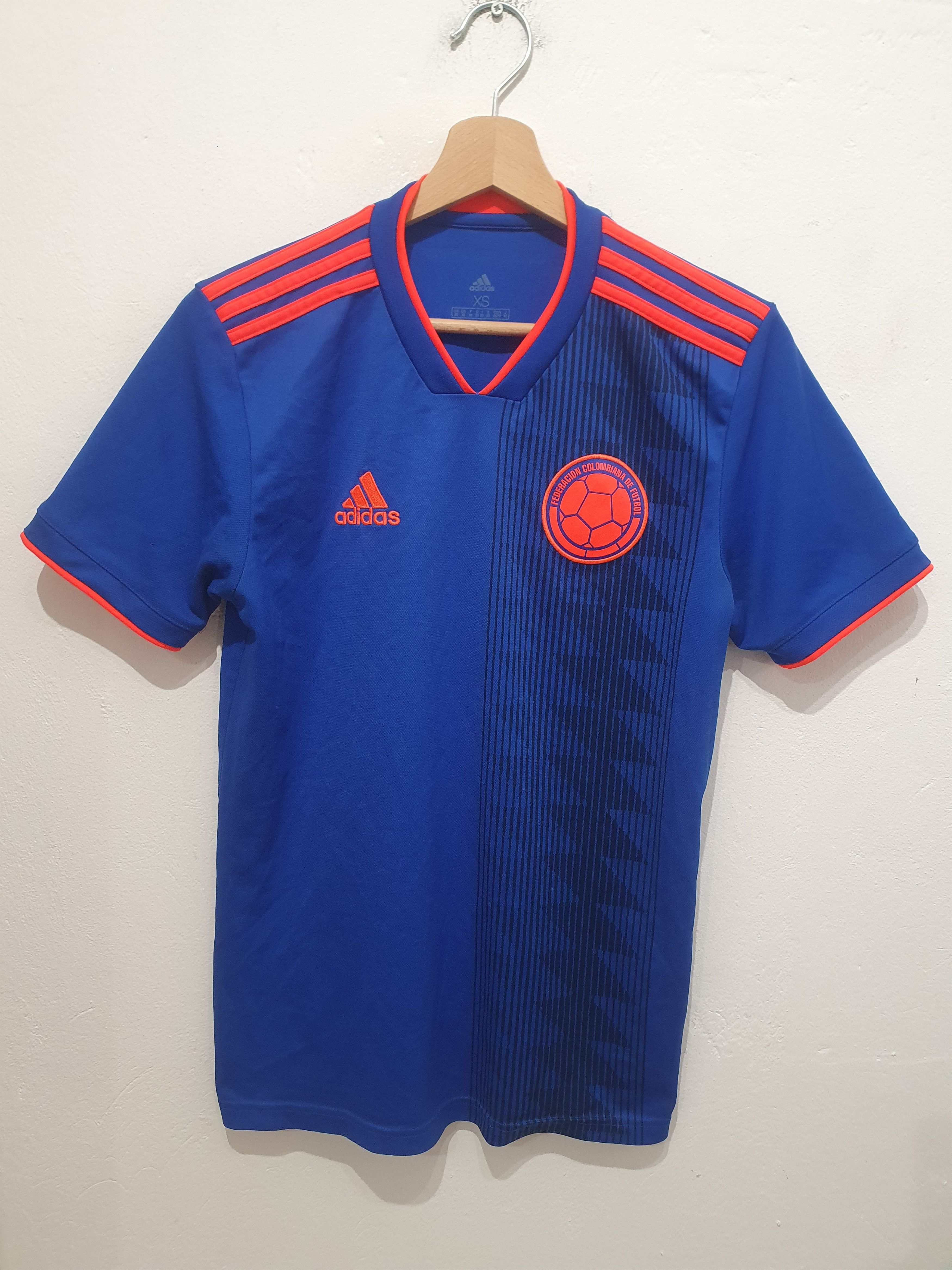 COLOMBIA COLUMBIA SIZE XS JERSEY SHIRT ADIDAS FOOTBALL