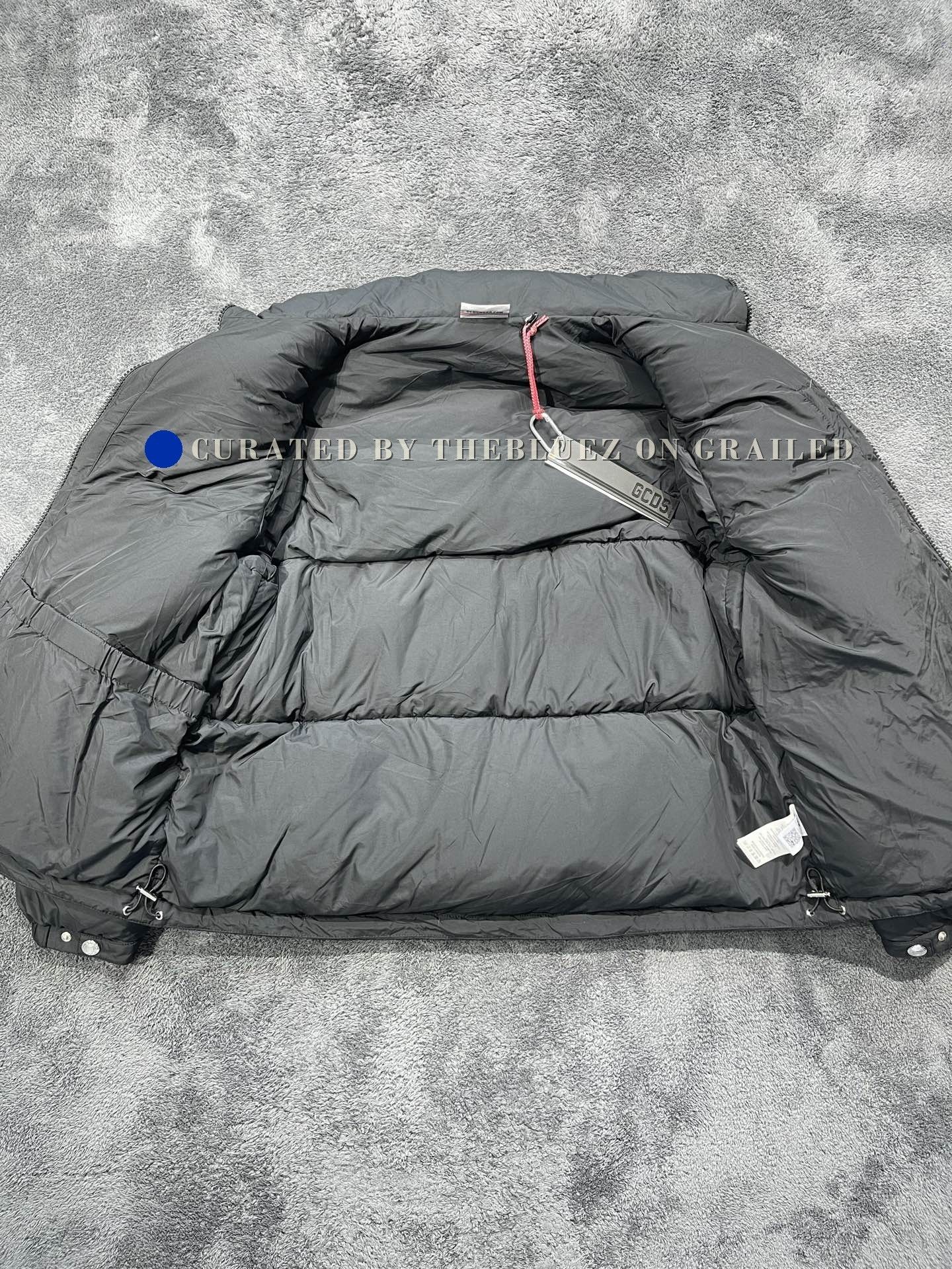 Gcds Black Red Puffer Jacket With Logos, Men's (Size M) — image 6 of 6