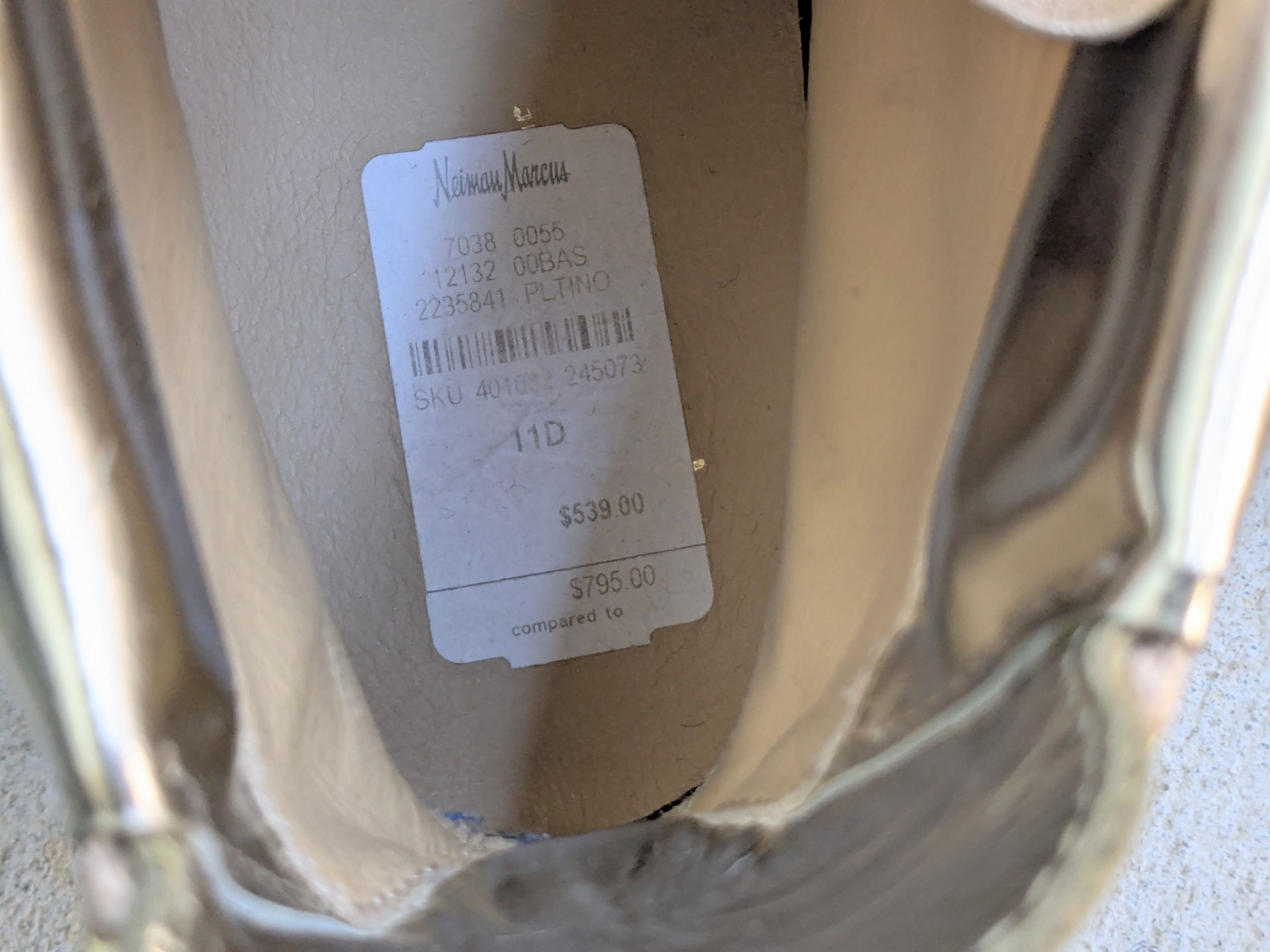 Giuseppe Zanotti Giuseppe Zanotti High Tops Gold Metallic 11 44 Size US 11 / EU 44 - 19 Thumbnail