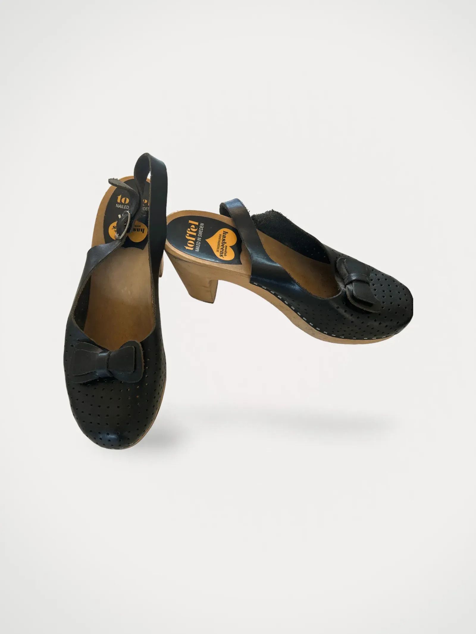 Swedish Hasbeens Swedish Hasbeens Mimmi Heels Size US 10 / IT 40 - 1 Thumbnail