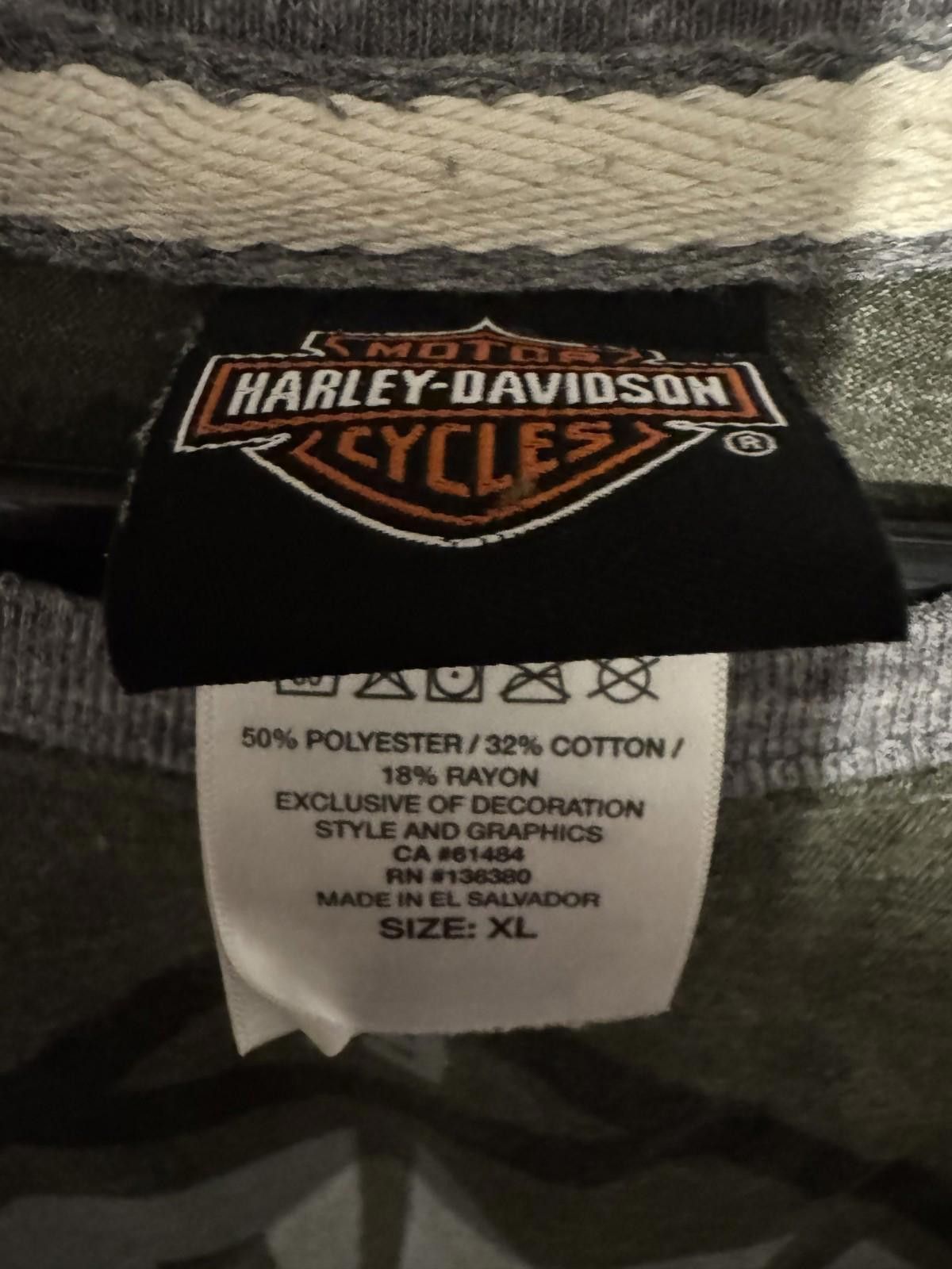 Other Harley-Davidson Vintage T Shirt Auburn MA Men's Sz XL Green Size US XL / EU 56 / 4 - 5 Thumbnail